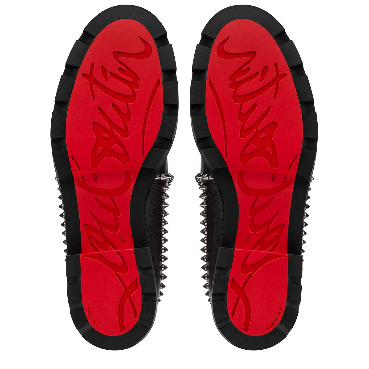 Out Lina Spike Lug - Low boots - Calf leather - Black Out Lina Spike Lug - Low boots - Calf leather - Black
