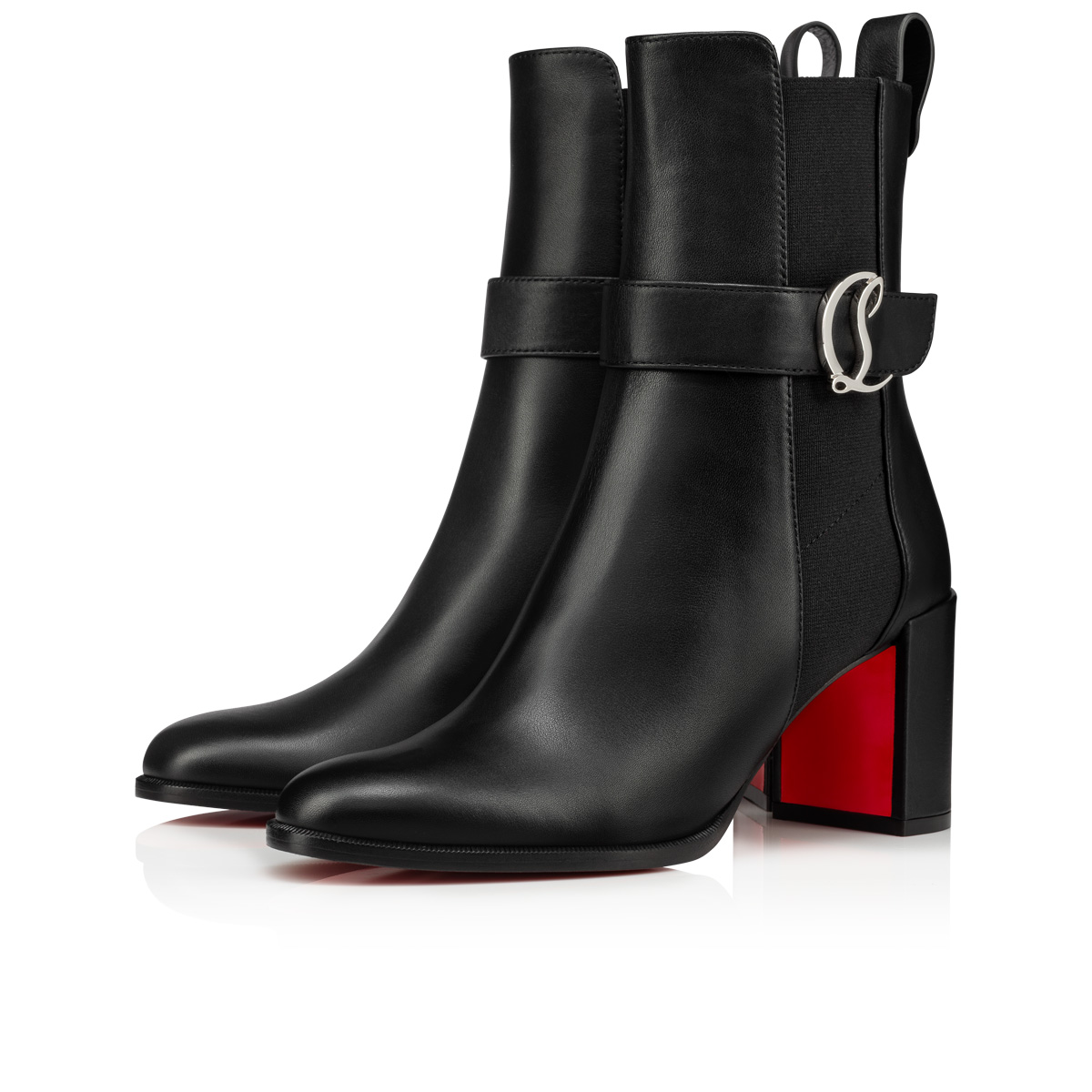 CL Chelsea Booty - 70 mm Low boots - Calf leather - Black