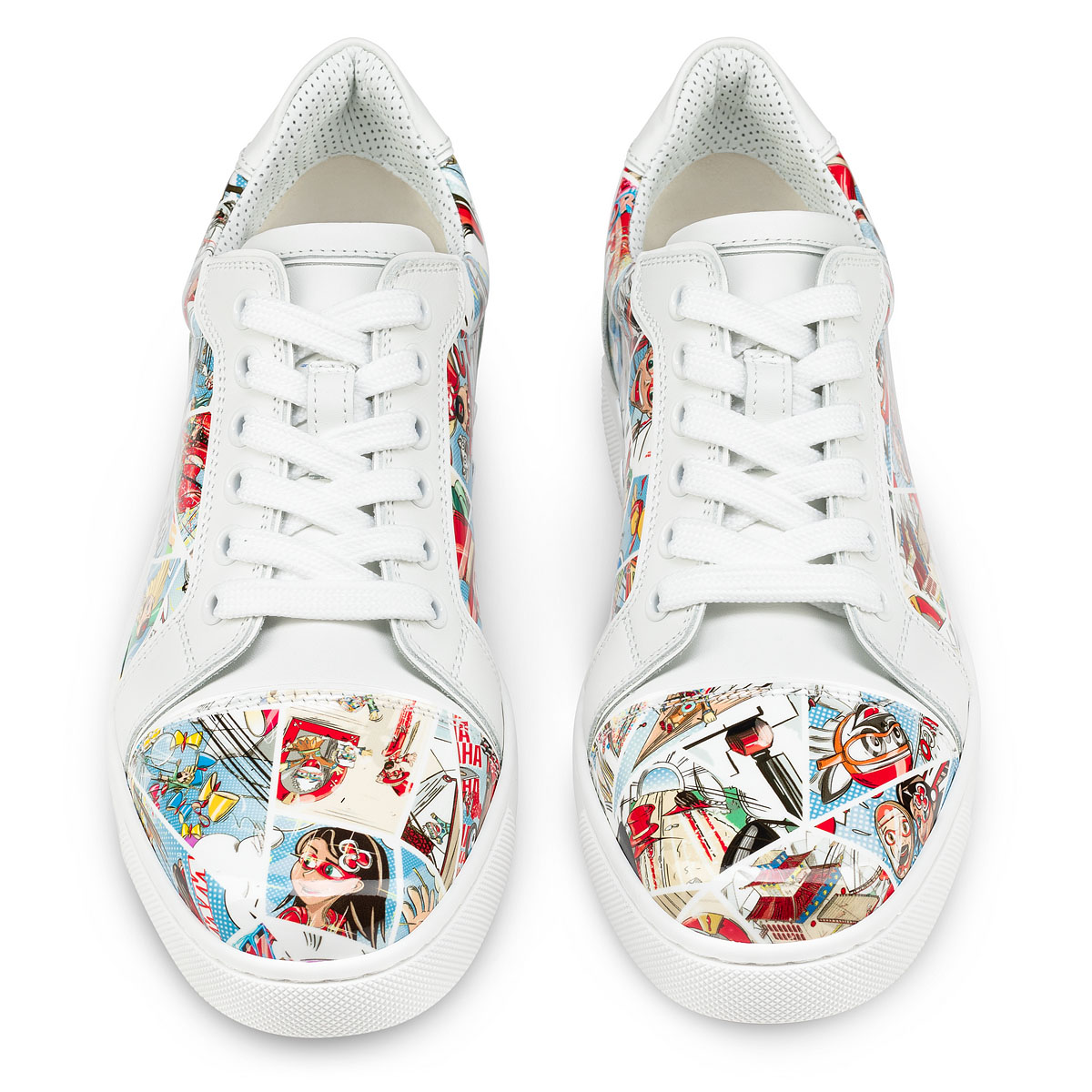 Christian Louboutin Fun Viera Sneaker Multi/ Bianco