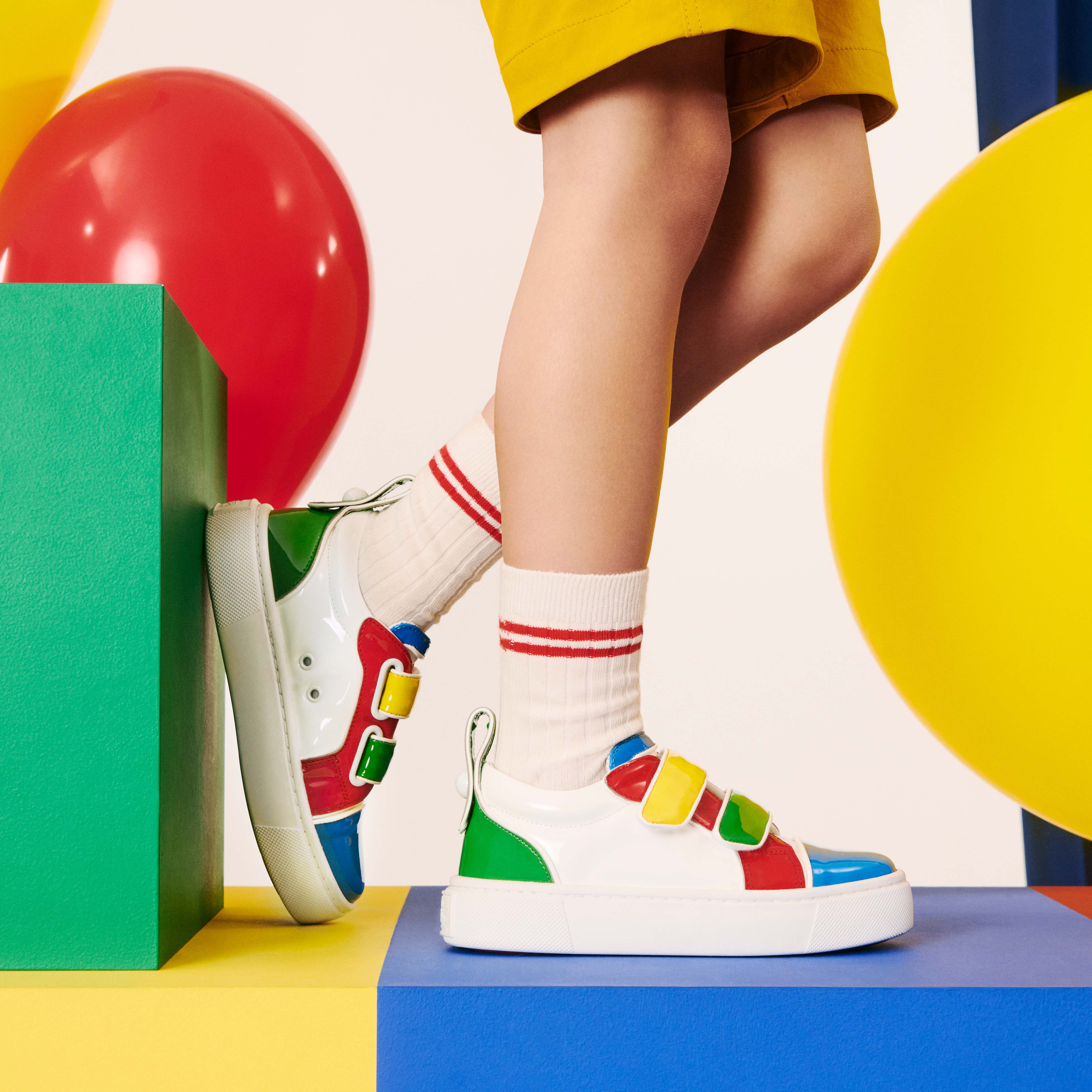 Toyototoy - Sneakers - Patent calf leather - Multicolor - Kids 