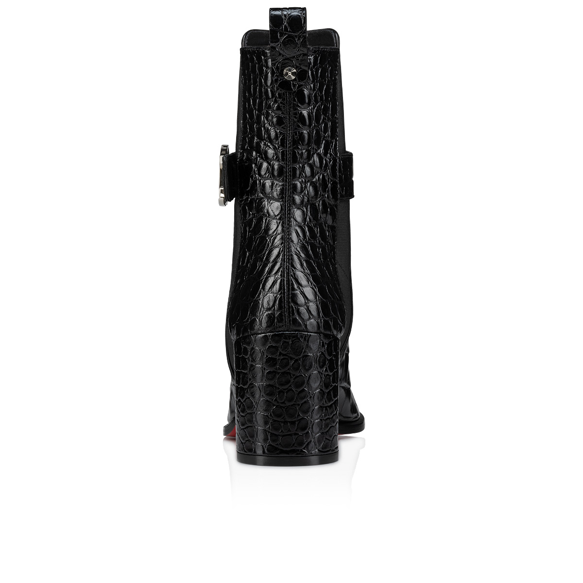 CL Chelsea Booty - 70 mm Low boots - Alligator embossed calf