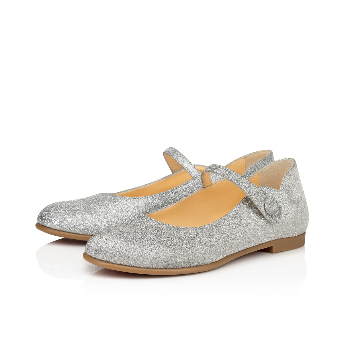 Melodie Chick - Ballerinas - Nappa leather - Bianco - Kids - Christian  Louboutin United States