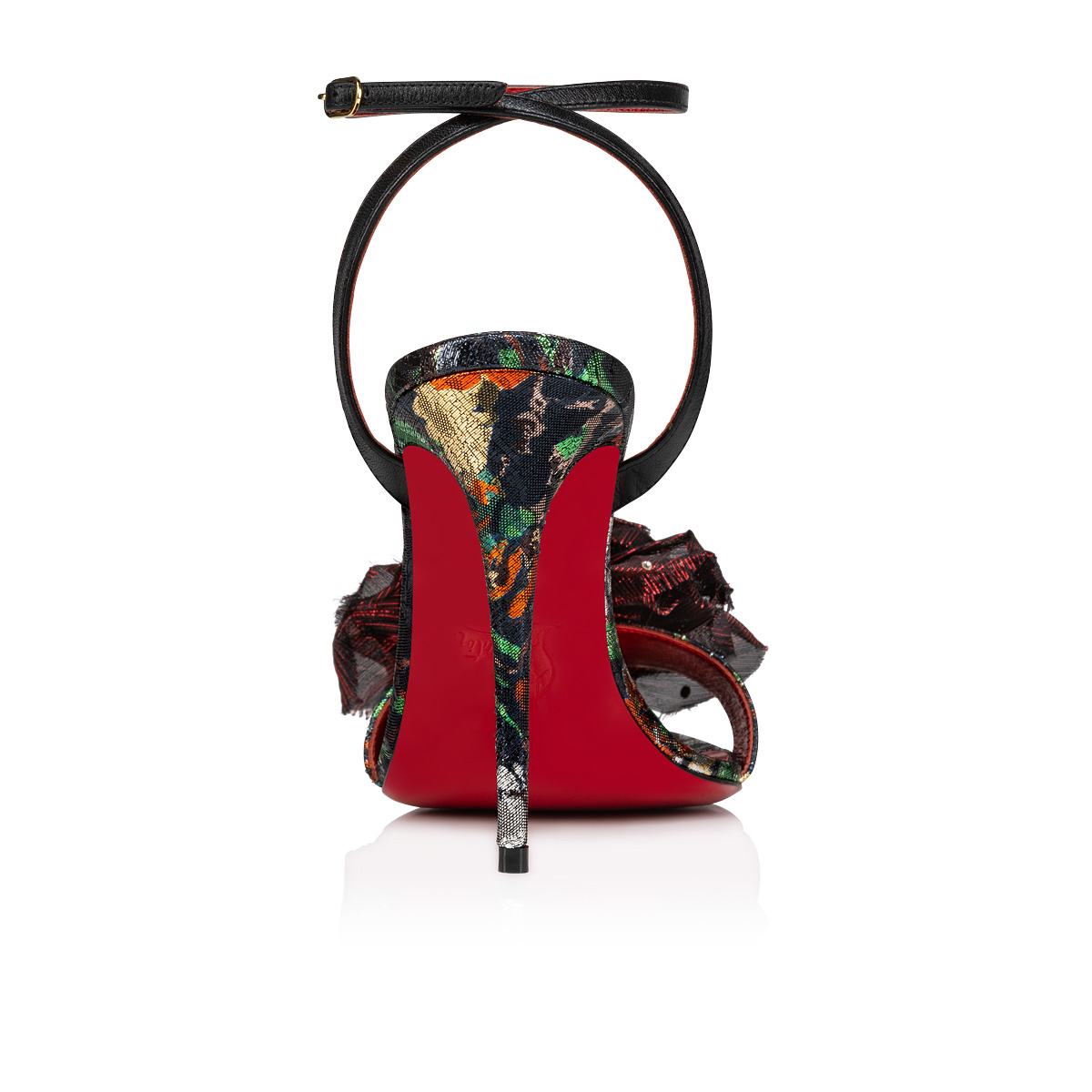 Christian Louboutin Flora Queen Ankle-Strap Sandals