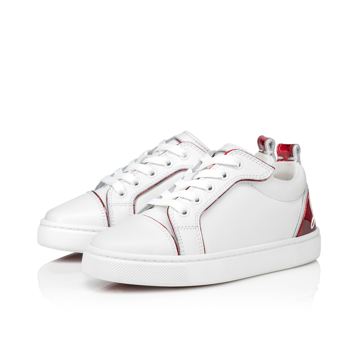 Funnyto - Sneakers - Calf leather and patent calf leather Psychic
