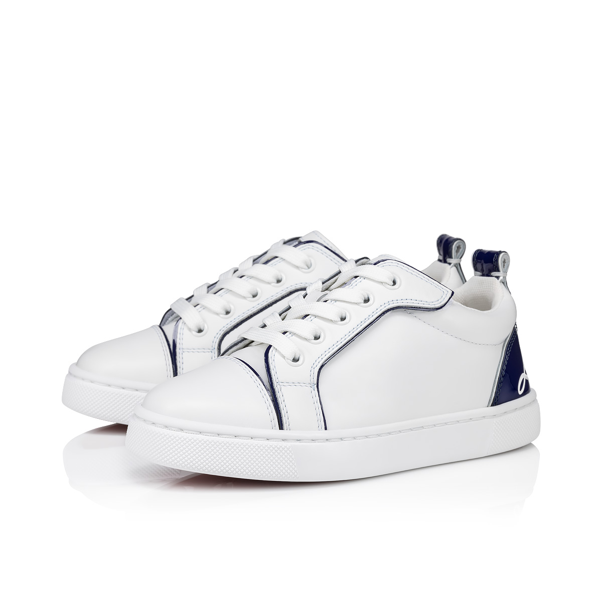 Funnyto - Sneakers - Calf leather and patent calf leather Funnyto - Sneakers - Calf leather and patent calf leather