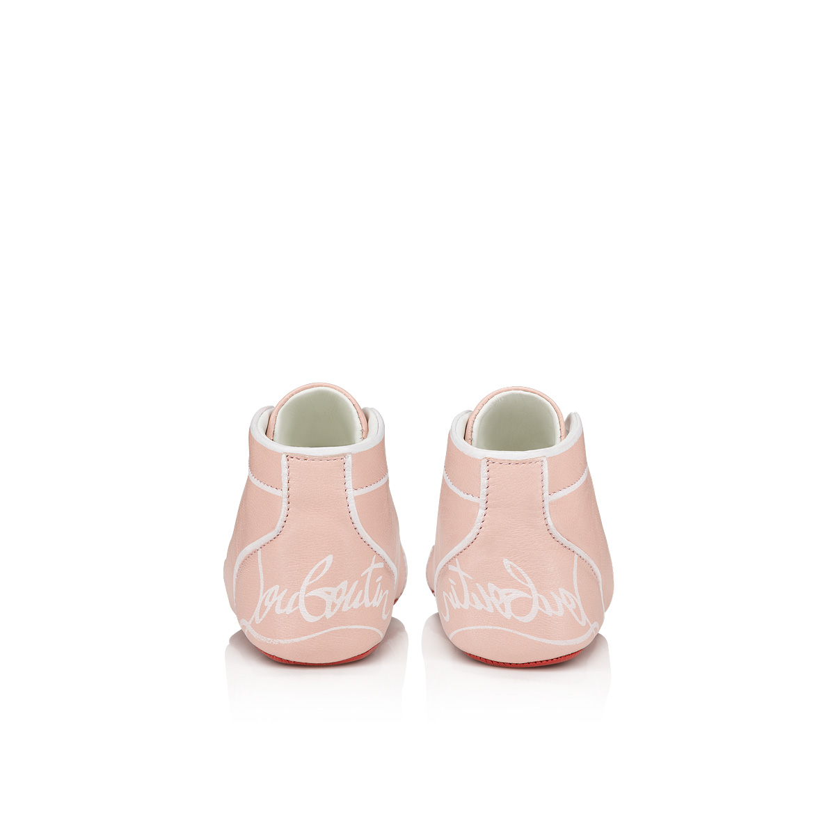 Christian Louboutin Baby Funnyto Crib Sneaker Bianco/ Loubi