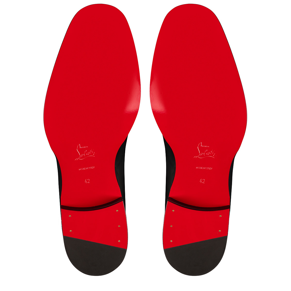 Red sole mens shoes shop