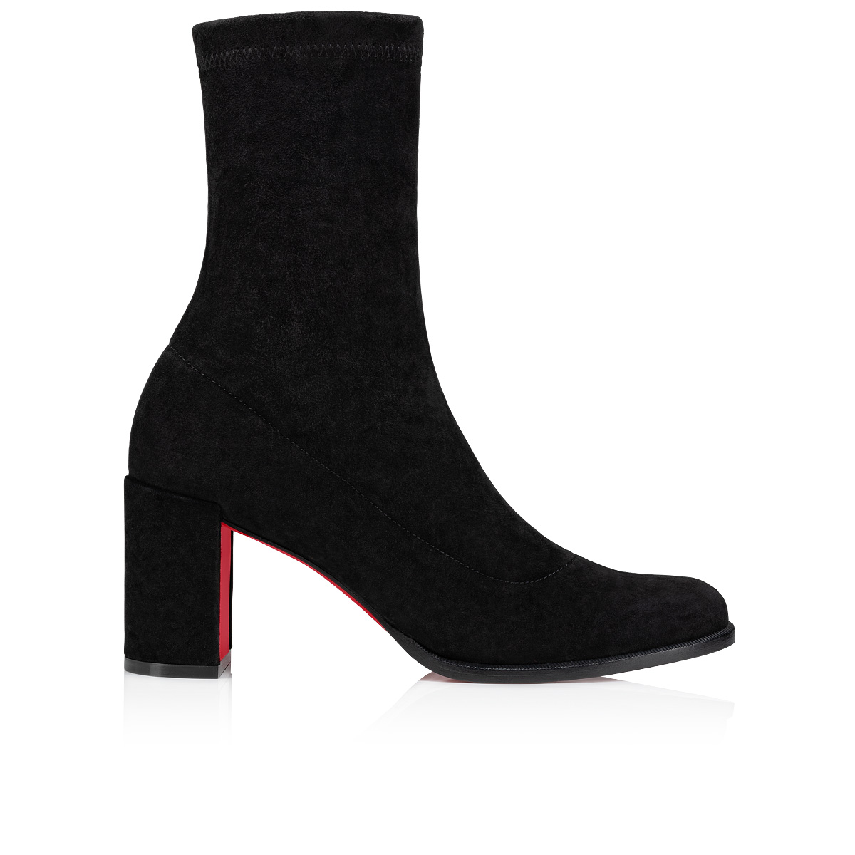 Christian Louboutin, Shoes, Brand New Christian Louboutin Louise X 0 Veau  Stretch Red Bottom Boots