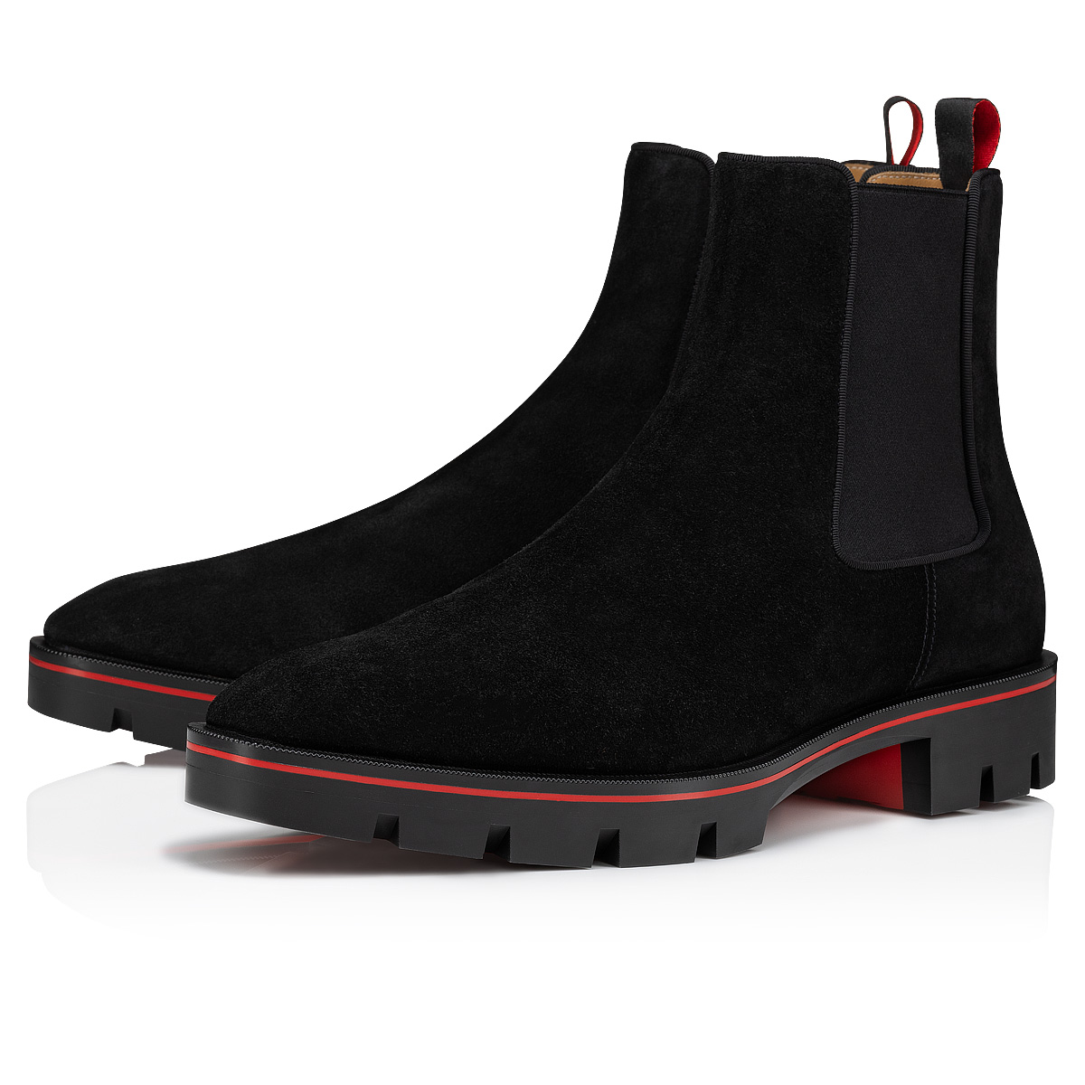 Alpinosol - Boots - Calf leather - Black - Men - Christian