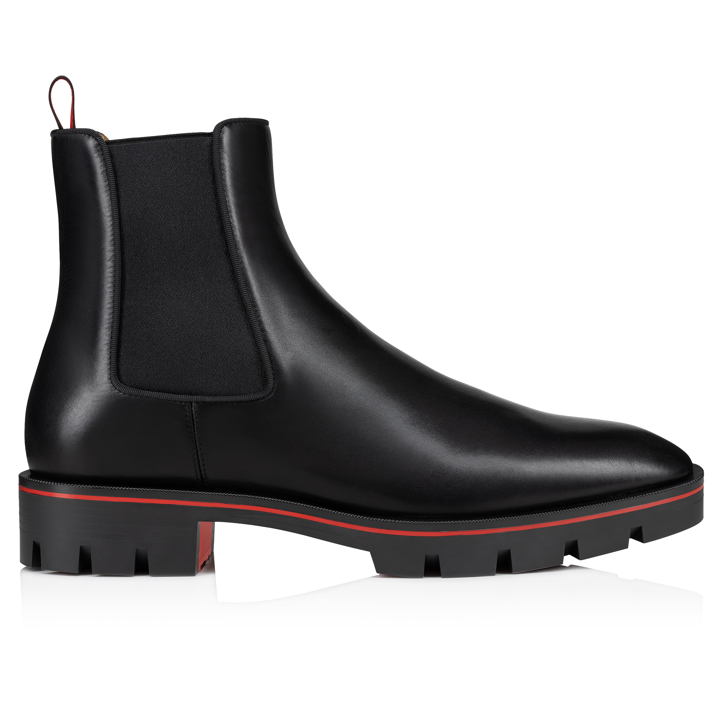 Alpinosol - Boots - Smooth calf leather - Black - Men - Christian