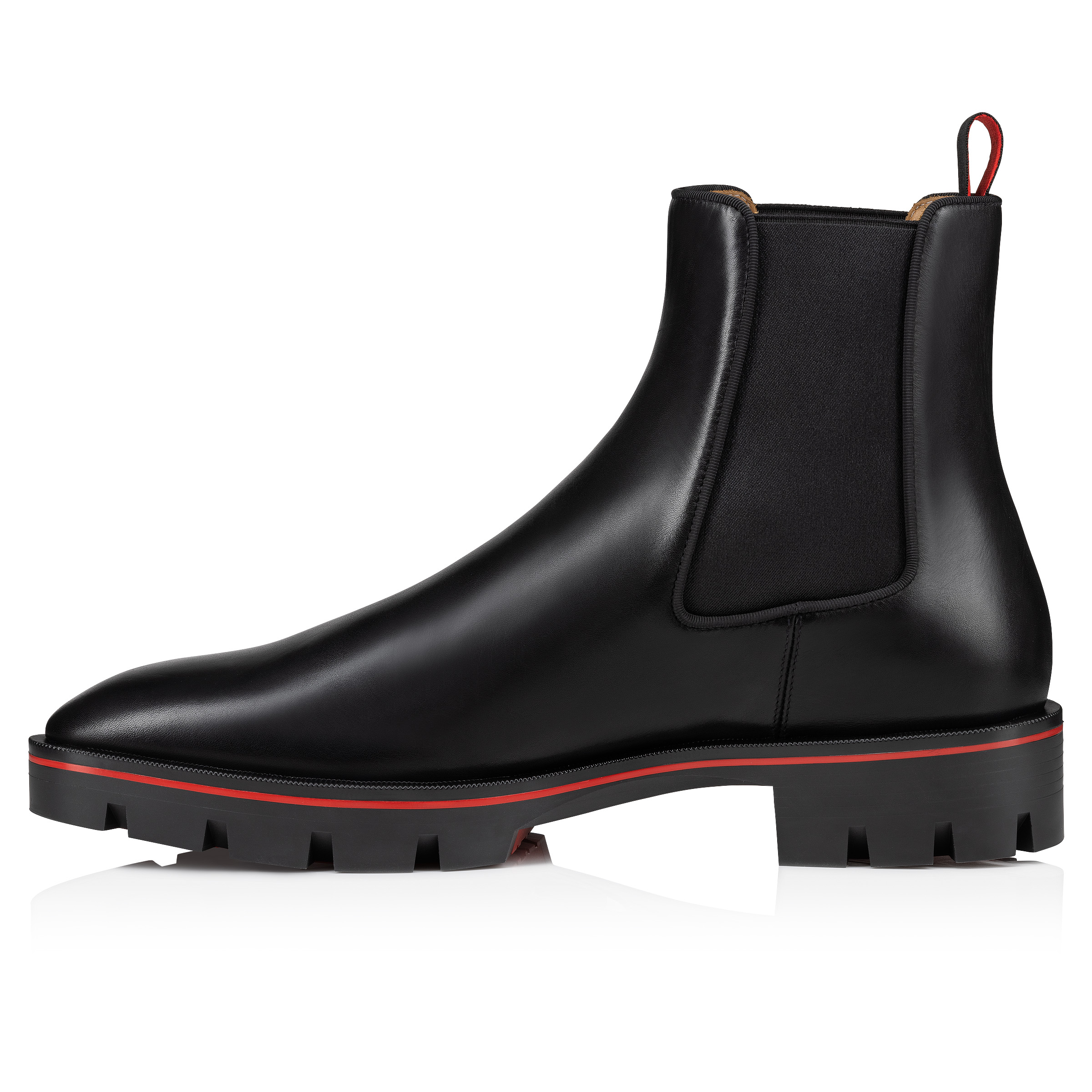 Alpinosol - Boots - Smooth calf leather - Black - Men - Christian