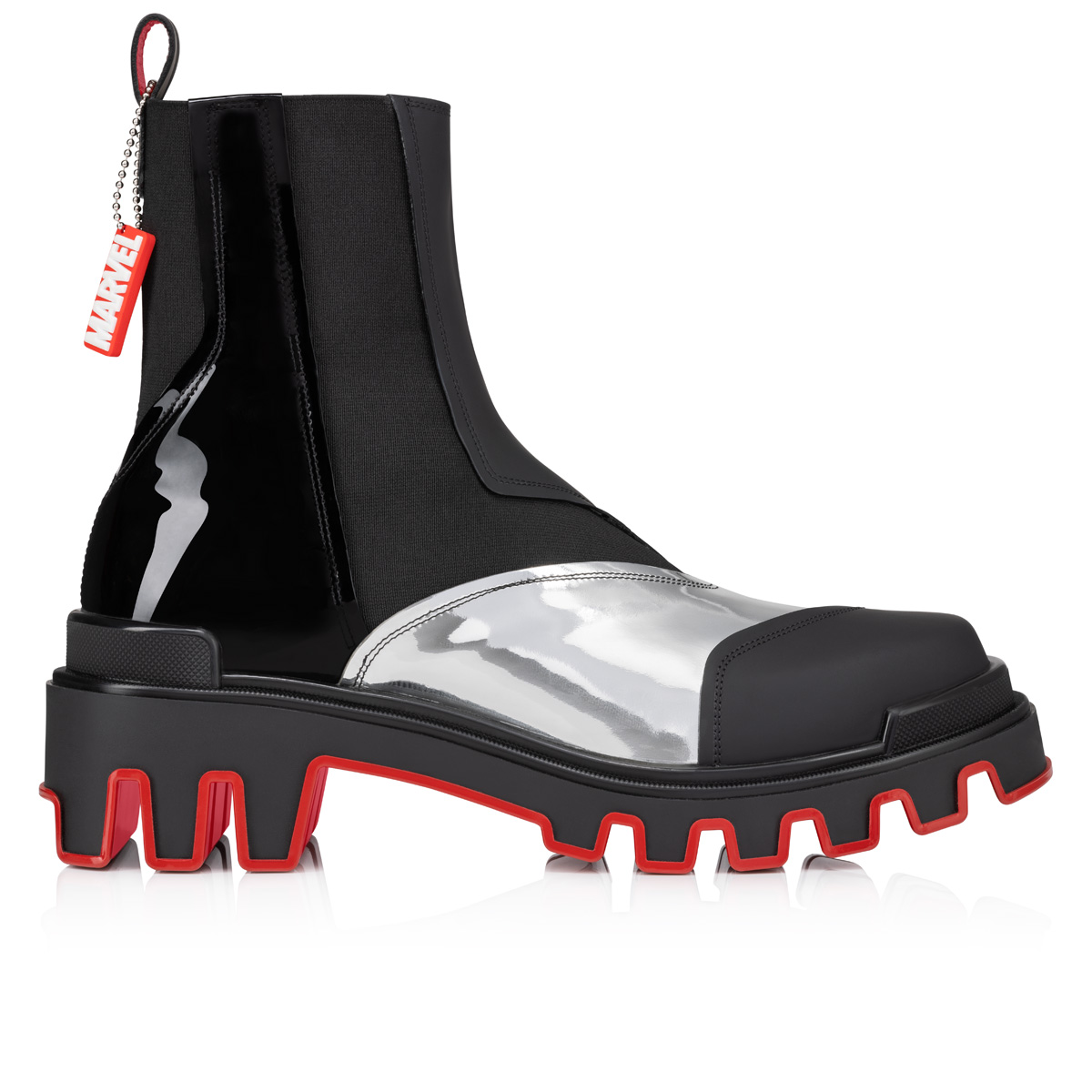 Vibrano - Boots - Calf leather - Black - Christian Louboutin