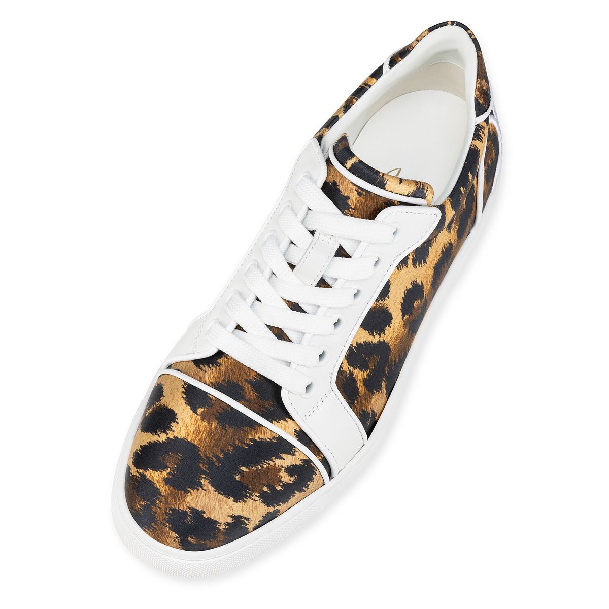 CHRISTIAN LOUBOUTIN Fun Vieira printed patent-leather sneakers