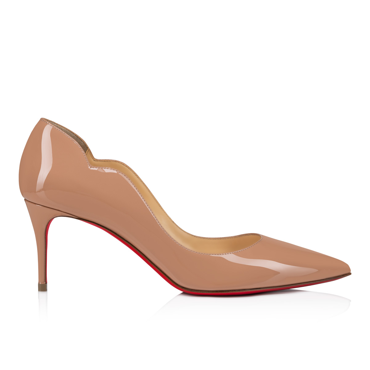 Hot Chick - 70 mm Pumps - Patent calf leather - Blush - Women
