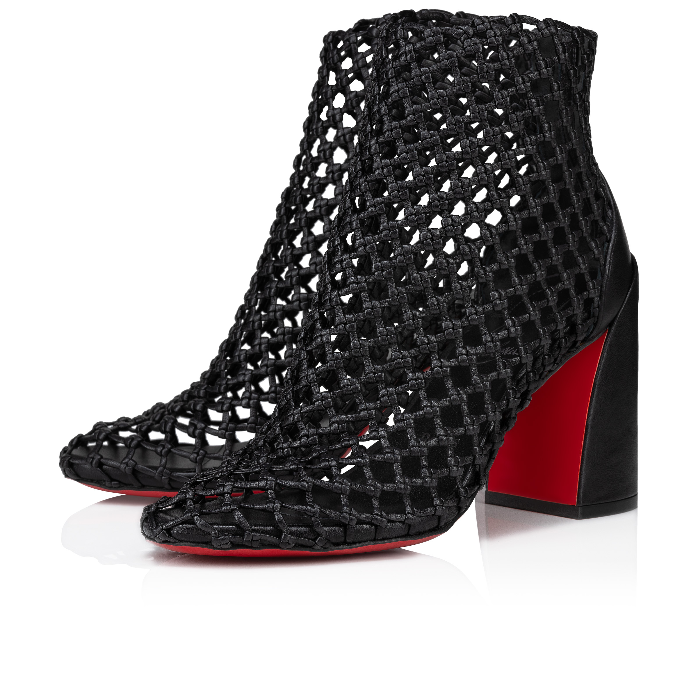 Porlibooty 85 mm Low boots Nappa leather Black Women Christian Louboutin United States
