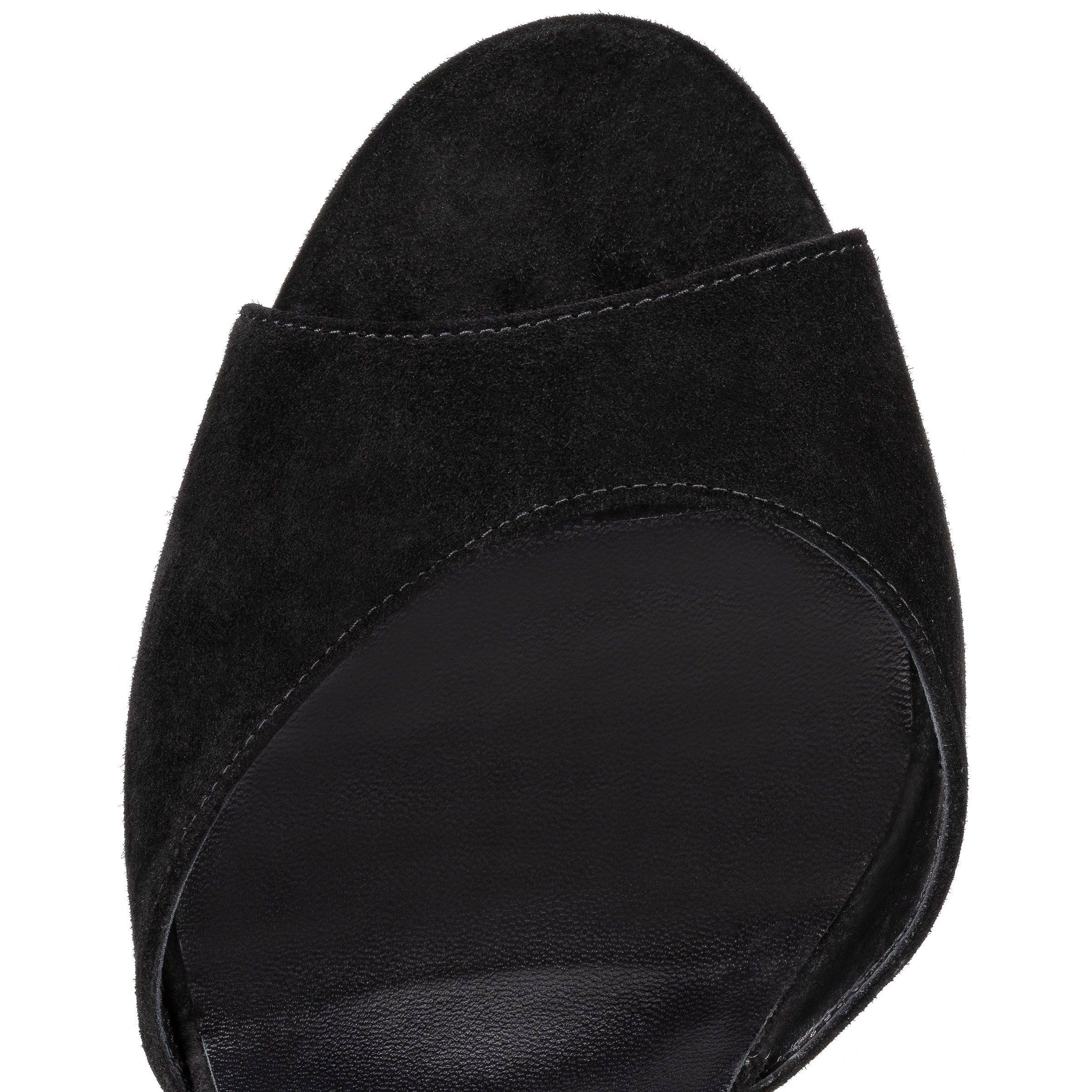 Sandaloo - 130 mm Sandals - Veau velours - Black - Women Sandaloo - 130 mm Sandals - Veau velours - Black - Women