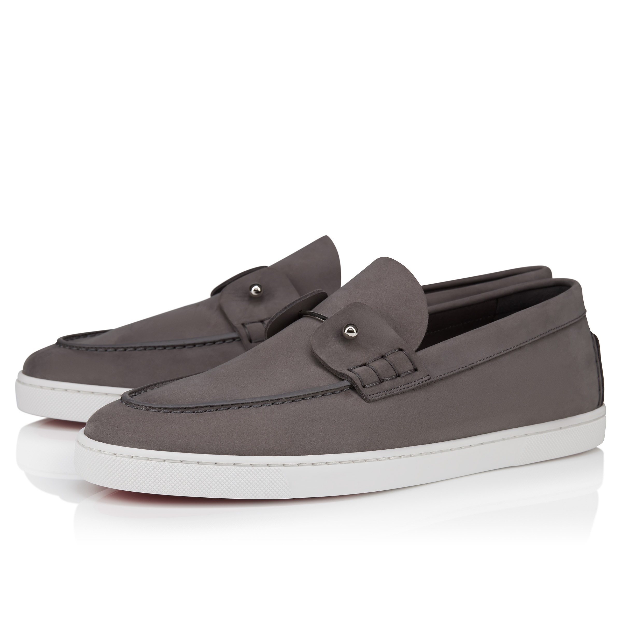 Chambeliboat - Boat Shoes - Reversed nubuck leather - Smoky