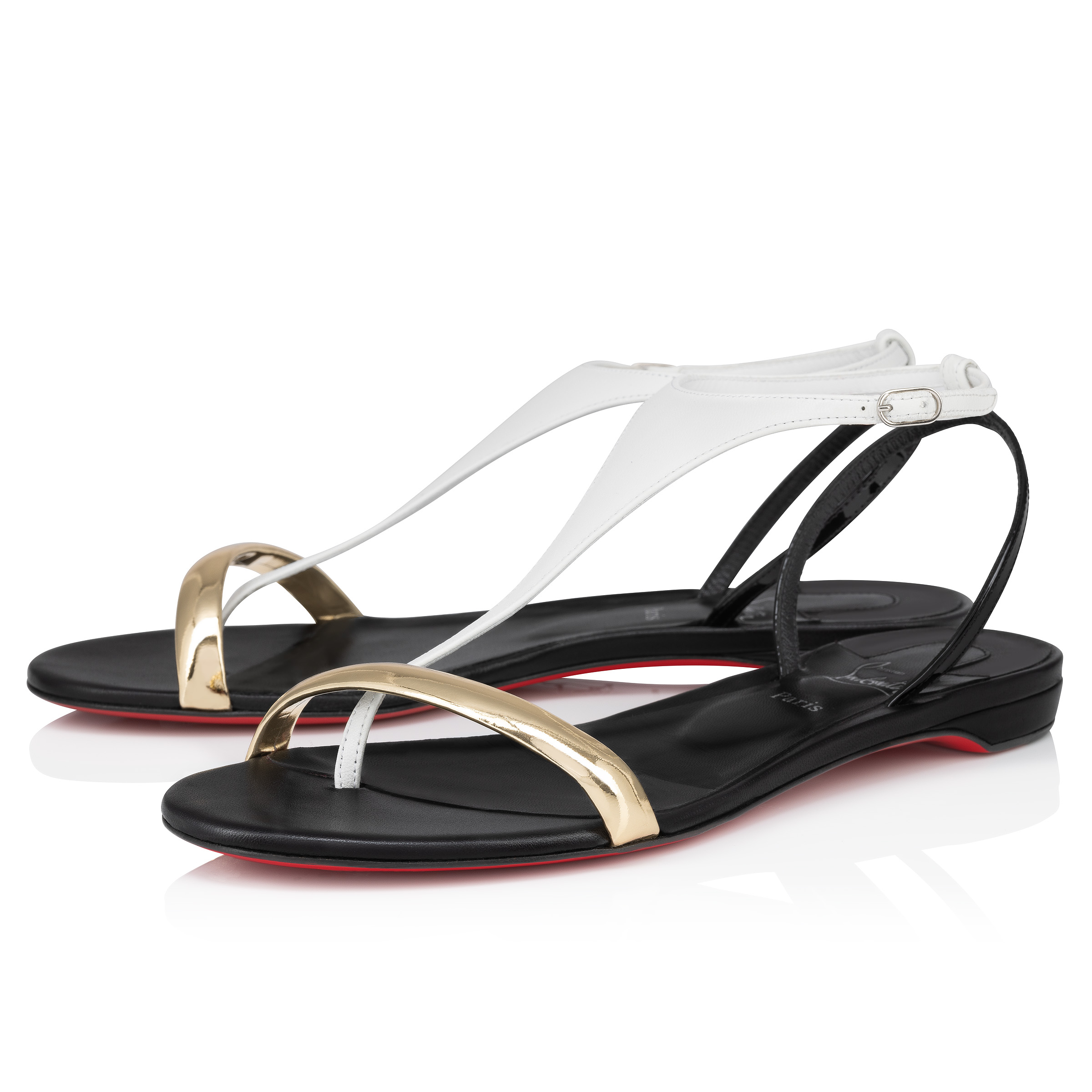 Christian louboutin sandals flats hot sale