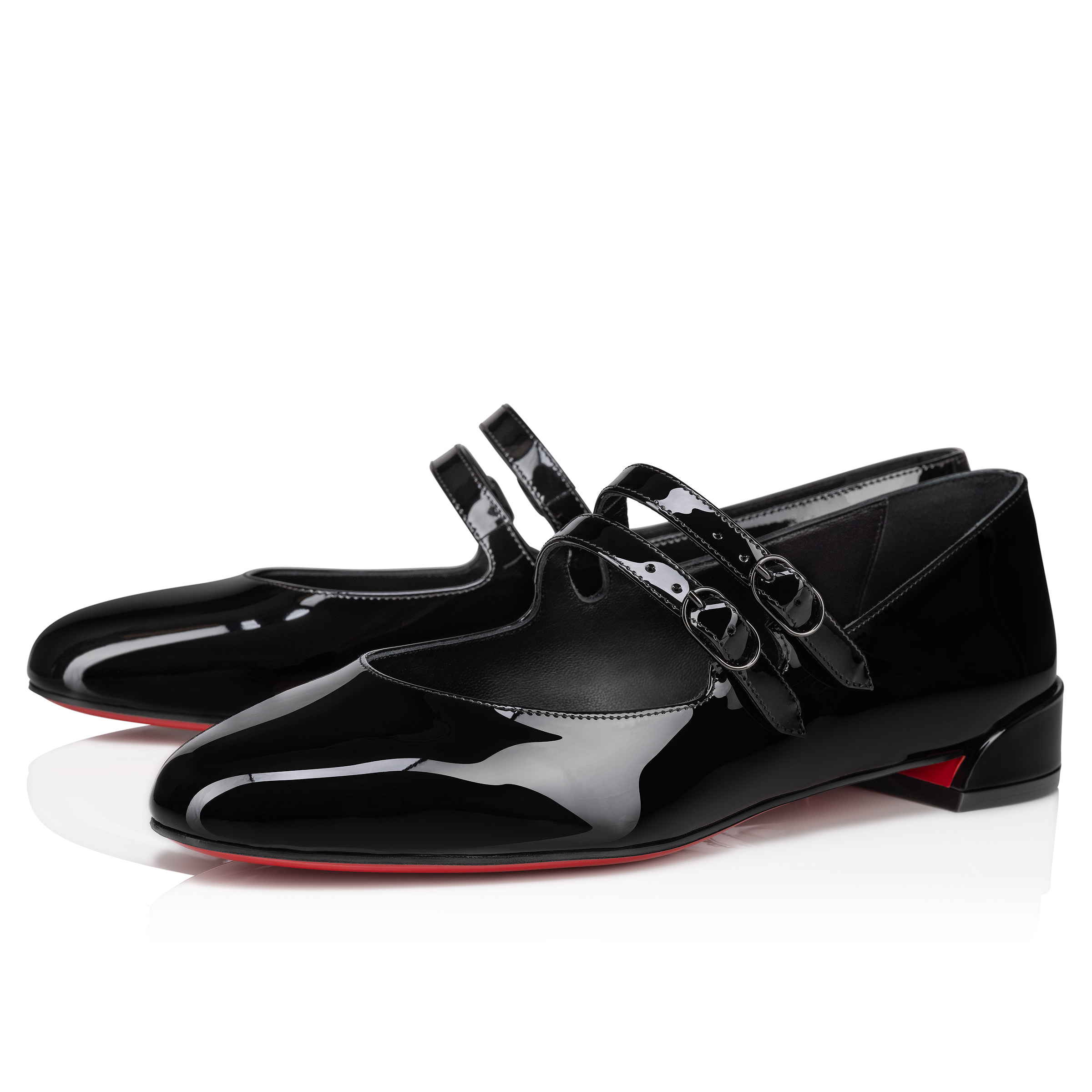 Sweet Jane - Ballerinas - Patent calf leather - Black - Women