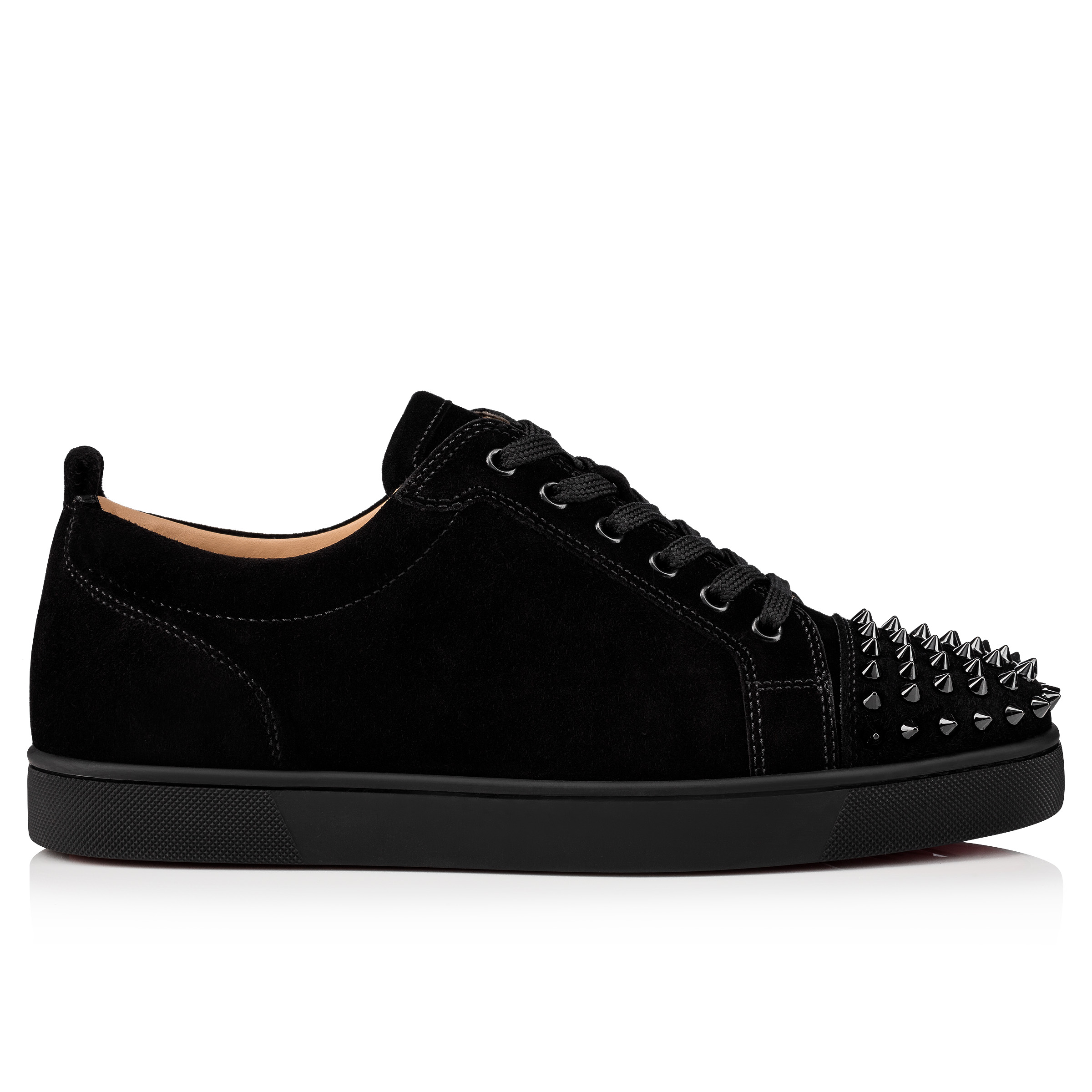 ■Christian Louboutin■Louis Junior スパイクス スニーカー Louis Junior Spikes - Sneakers - Calf leather and spikes