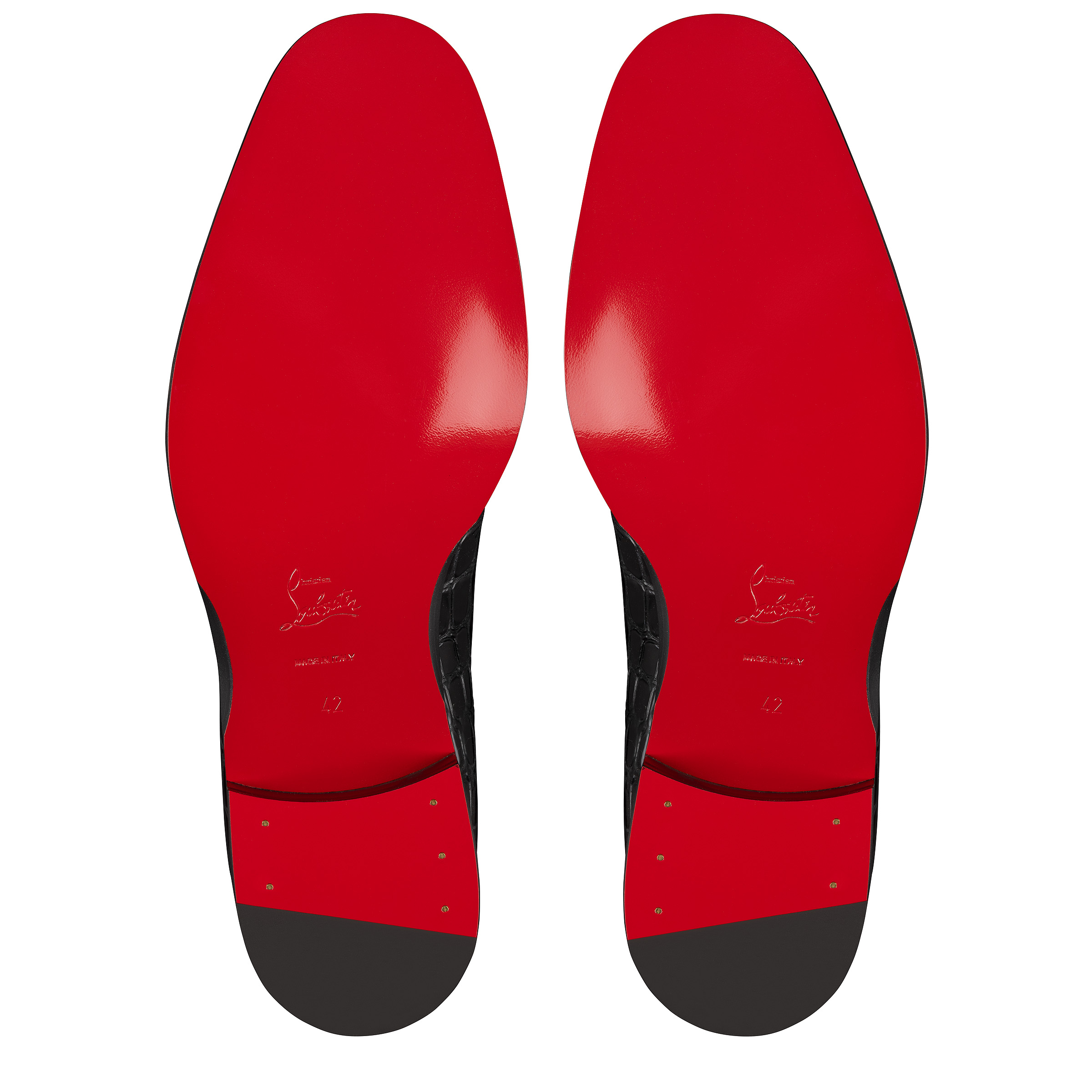 Christian Louboutin キーホルダー 赤黒 Christian Louboutin キーホルダー 赤黒