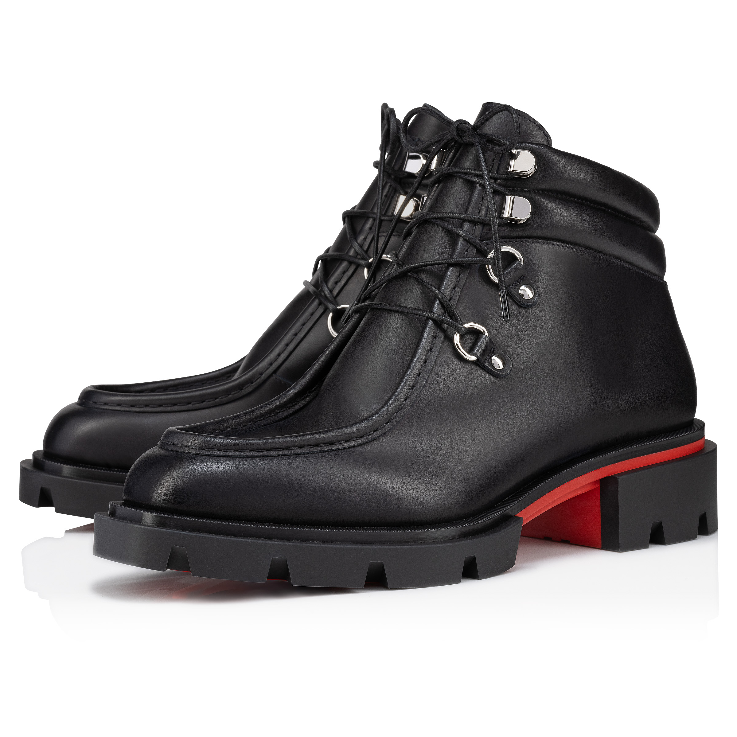 Christian Louboutin Our Pabelito Leather Boot 42 Black