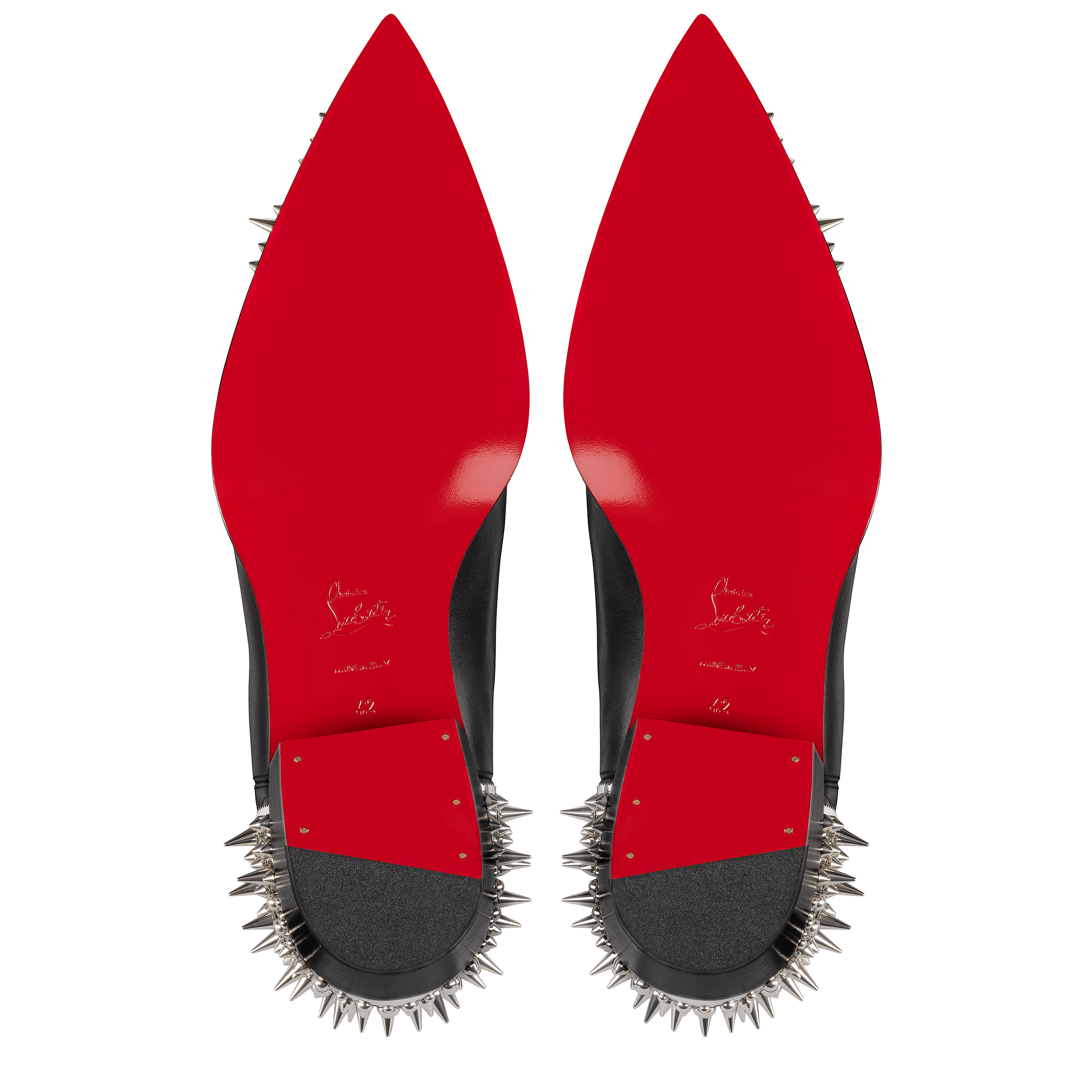 Cheliviss Meteor - Boots - Calf leather and spikes - Black