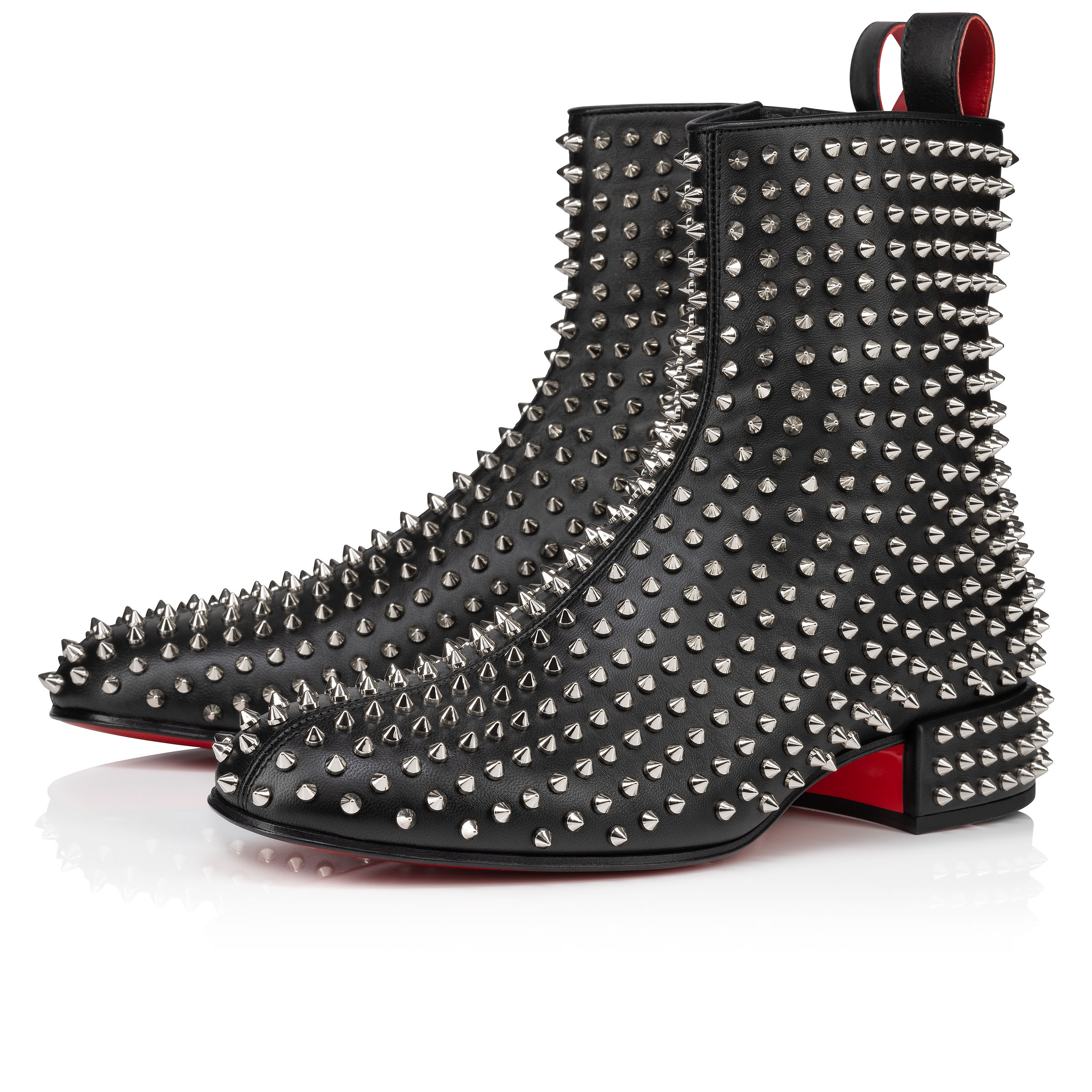 【関税込み】Christian Louboutin Boots Santia Botta - 85 mm Boots - Veau velours - Lionne - Women