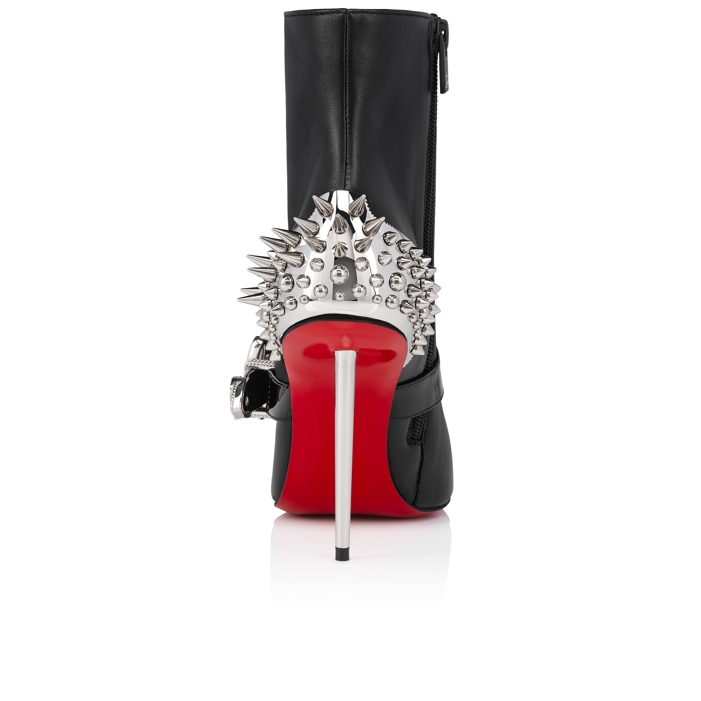 Womenphis Pic Booty - 100 mm Low boots - Patent leather