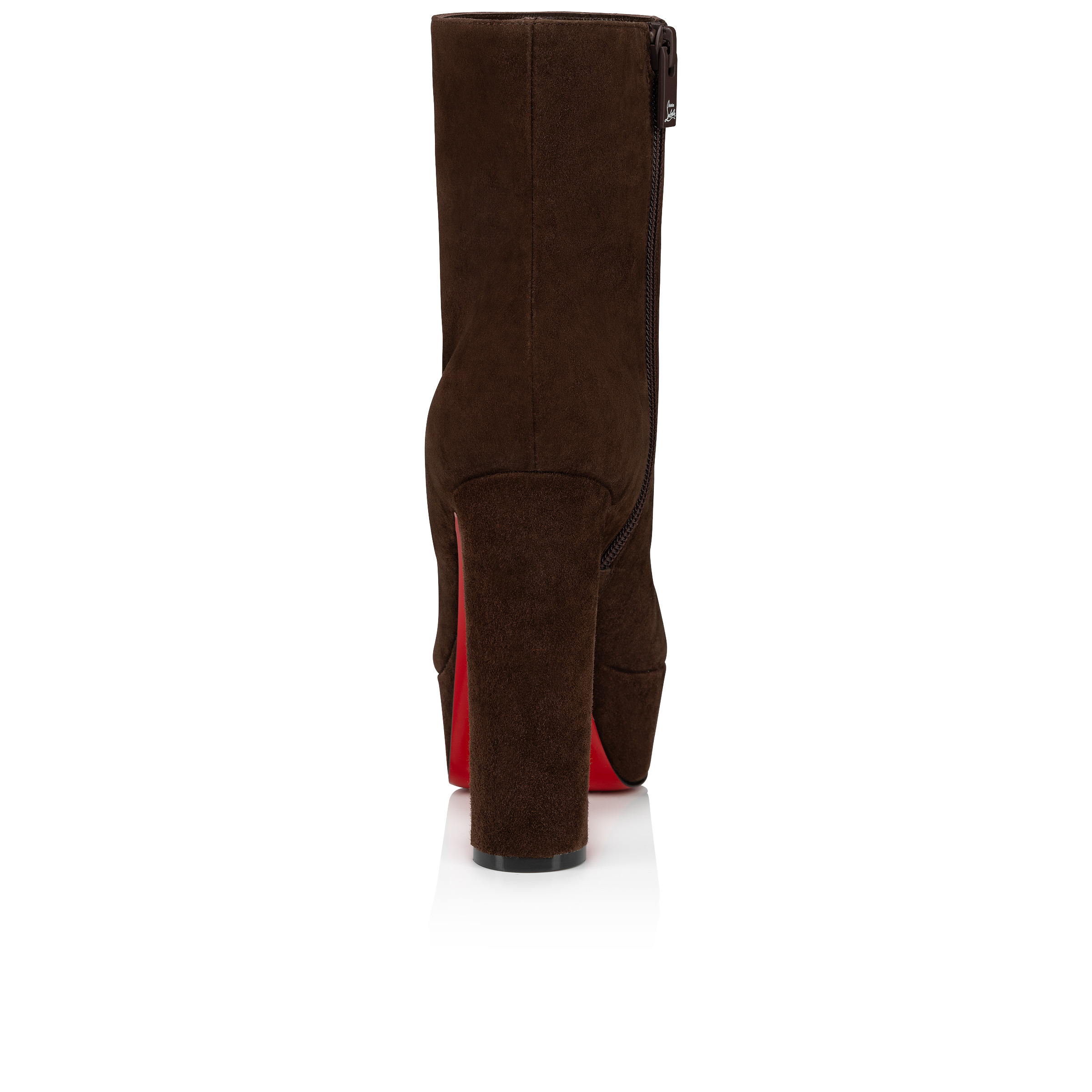 ■Christian Louboutin■Loo Booty 130 スエード アンクルブーツ Loo Booty - 130 mm Low boots - Veau velours - Cosme - Women