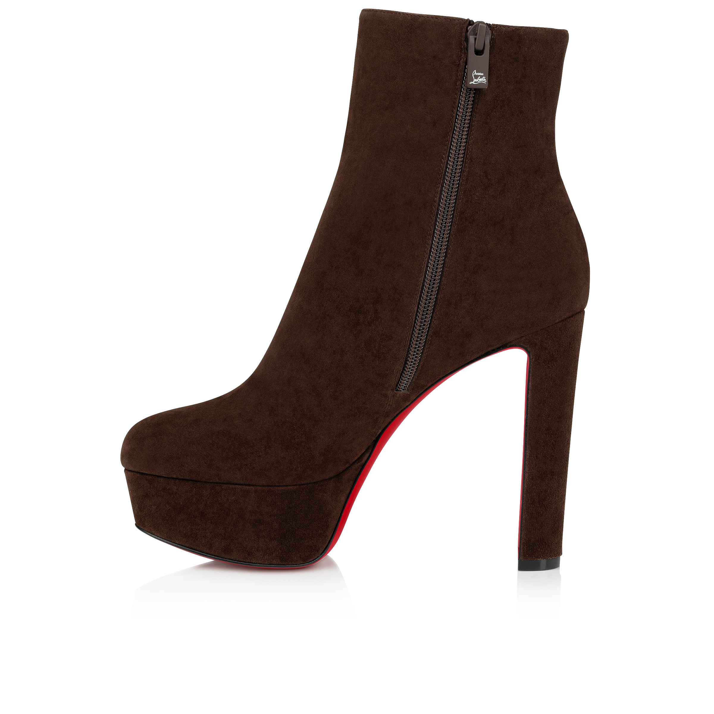 Loo Booty - 130 mm Low boots - Veau velours - Cosme - Women