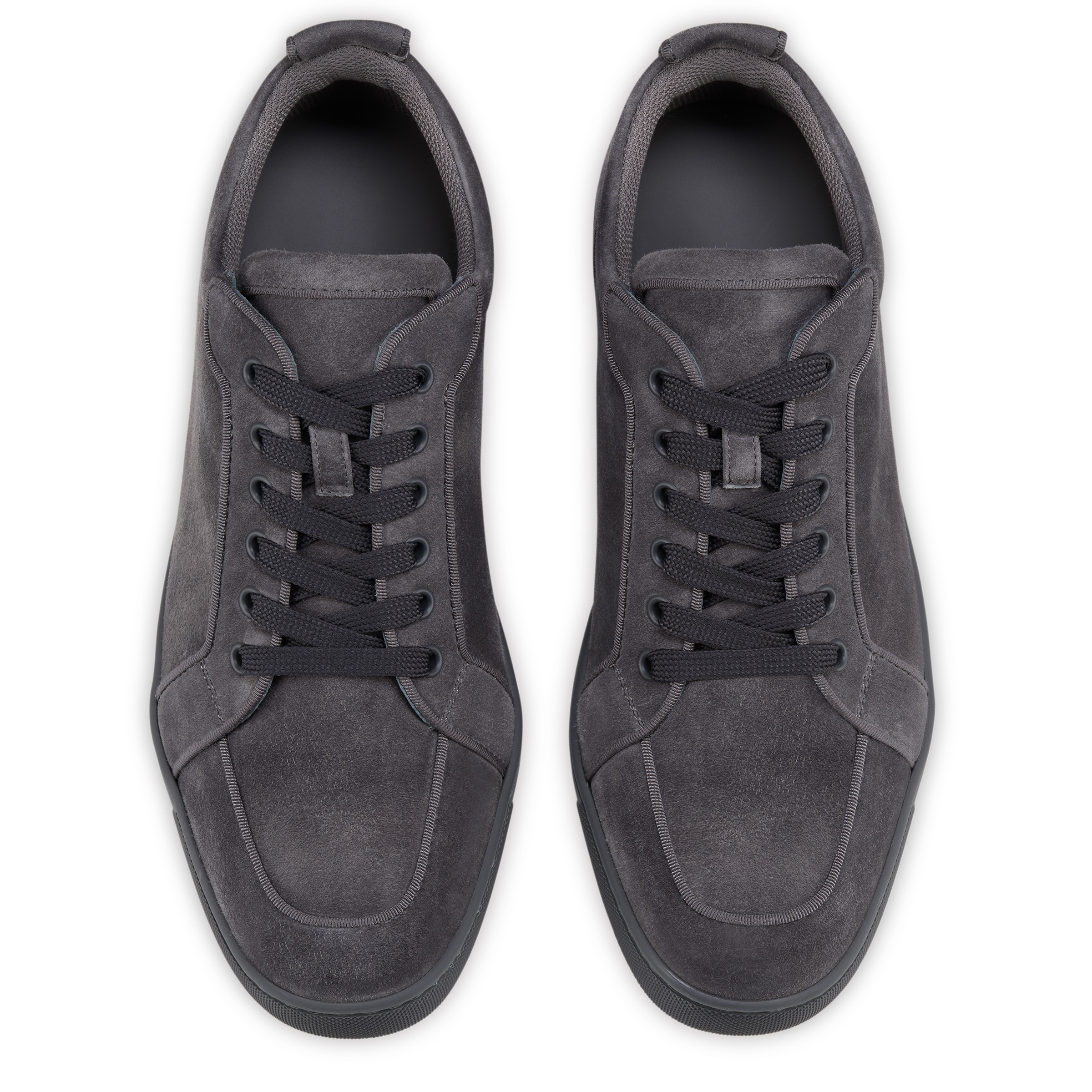 Rantulow - Sneakers - Veau velours leather - Smoky - Men 