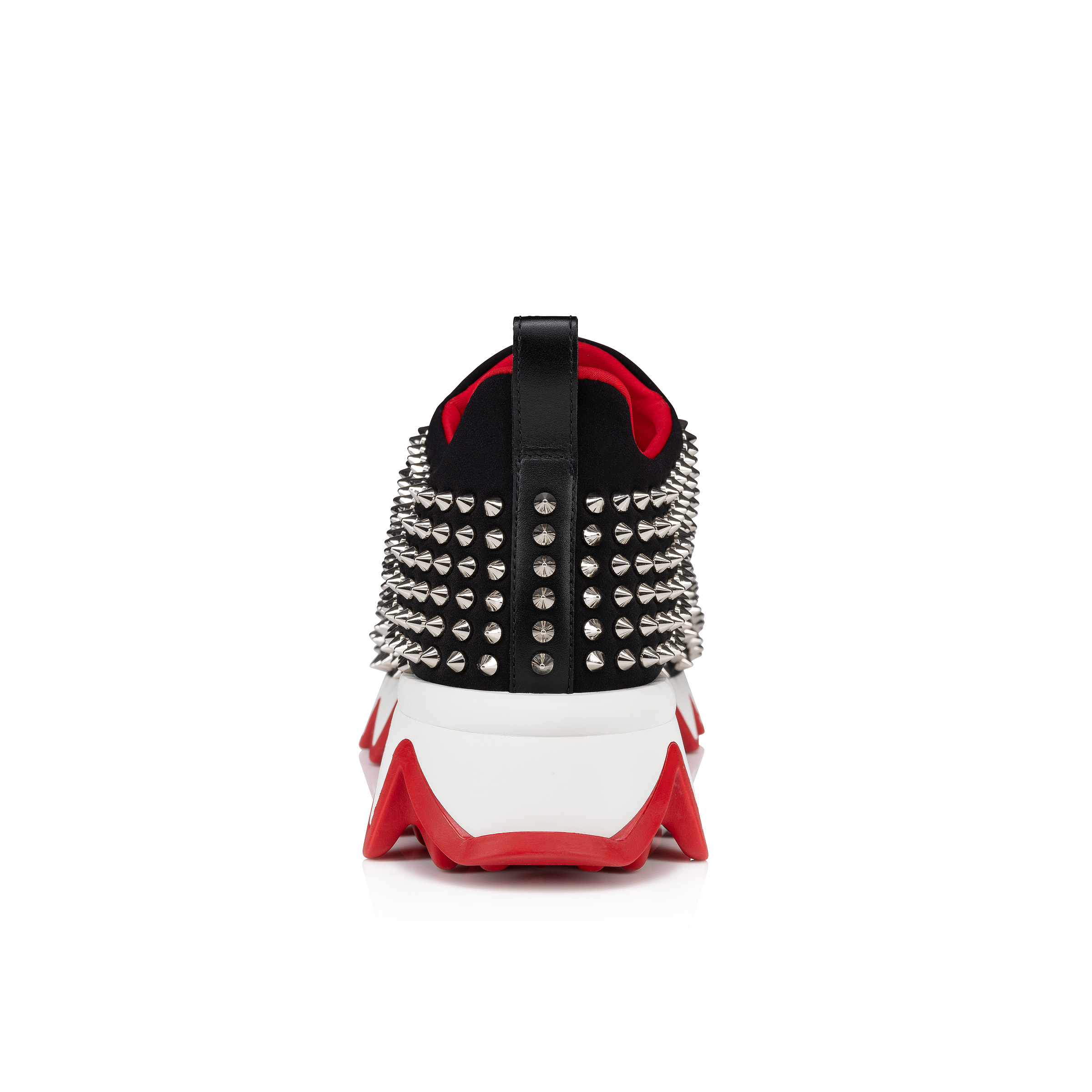 Christian louboutin loubi run spike sock black outlet