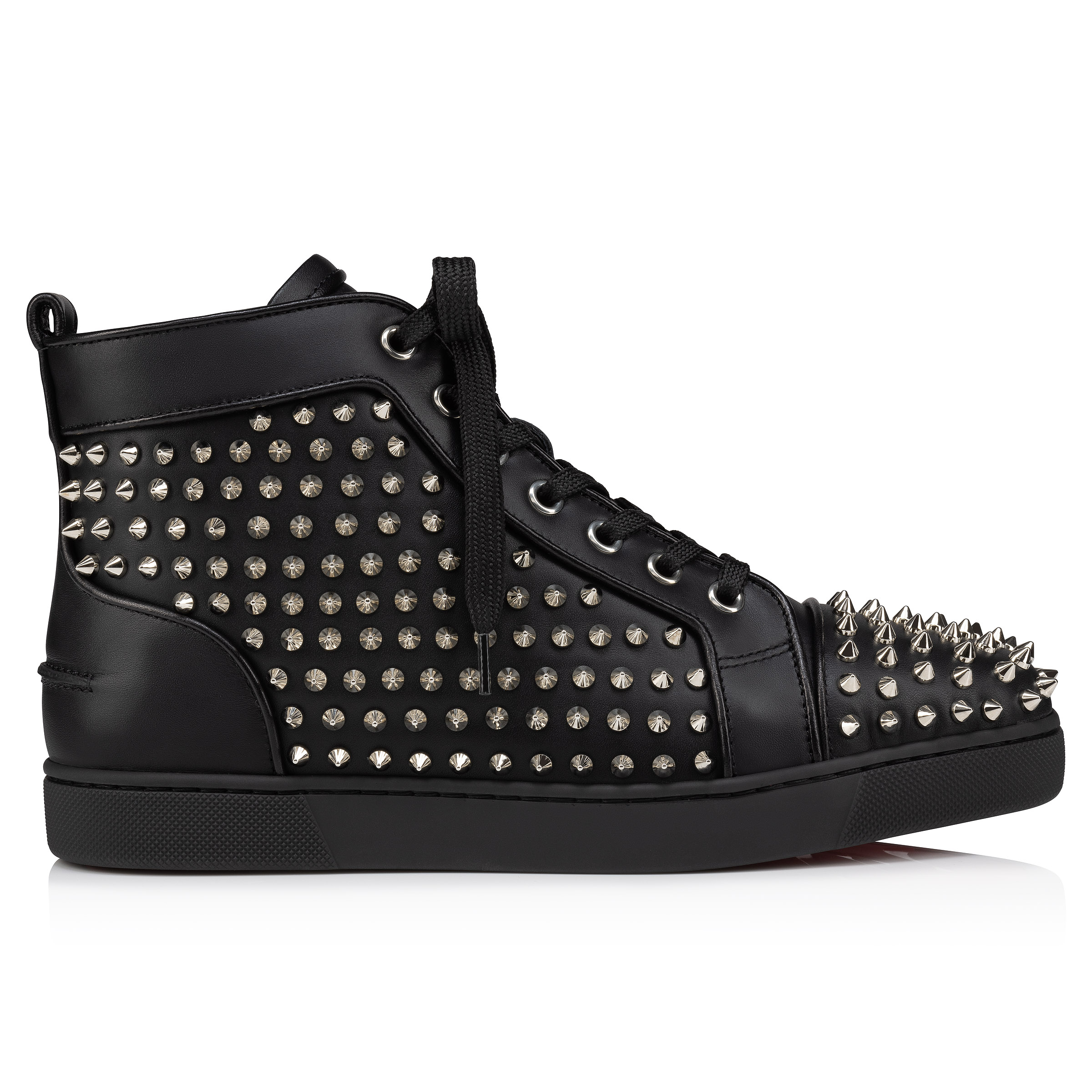 Louboutin met spikes hot sale