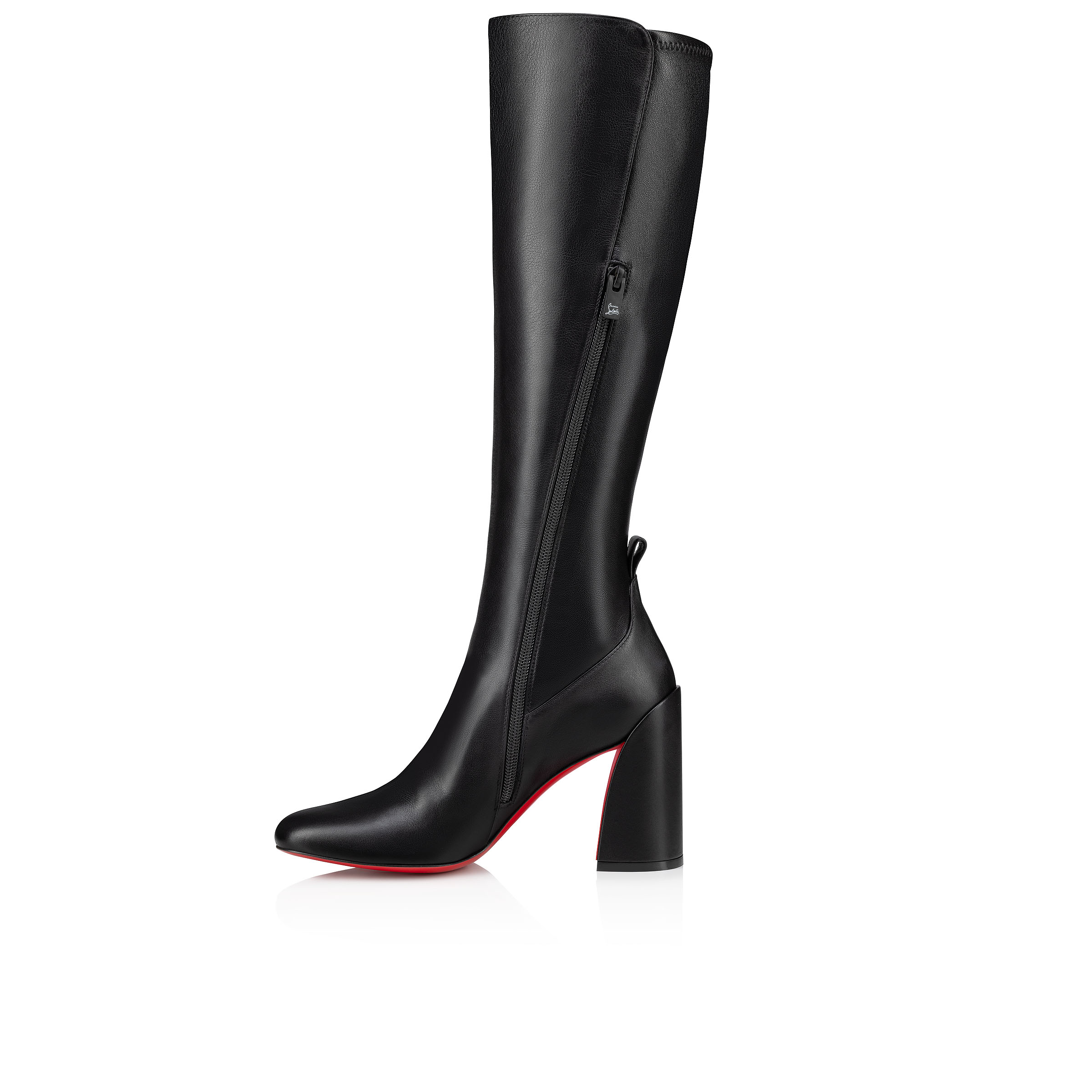 Jane Botta 85 mm Boots Calf leather and nappa leather Black Women Christian Louboutin United States