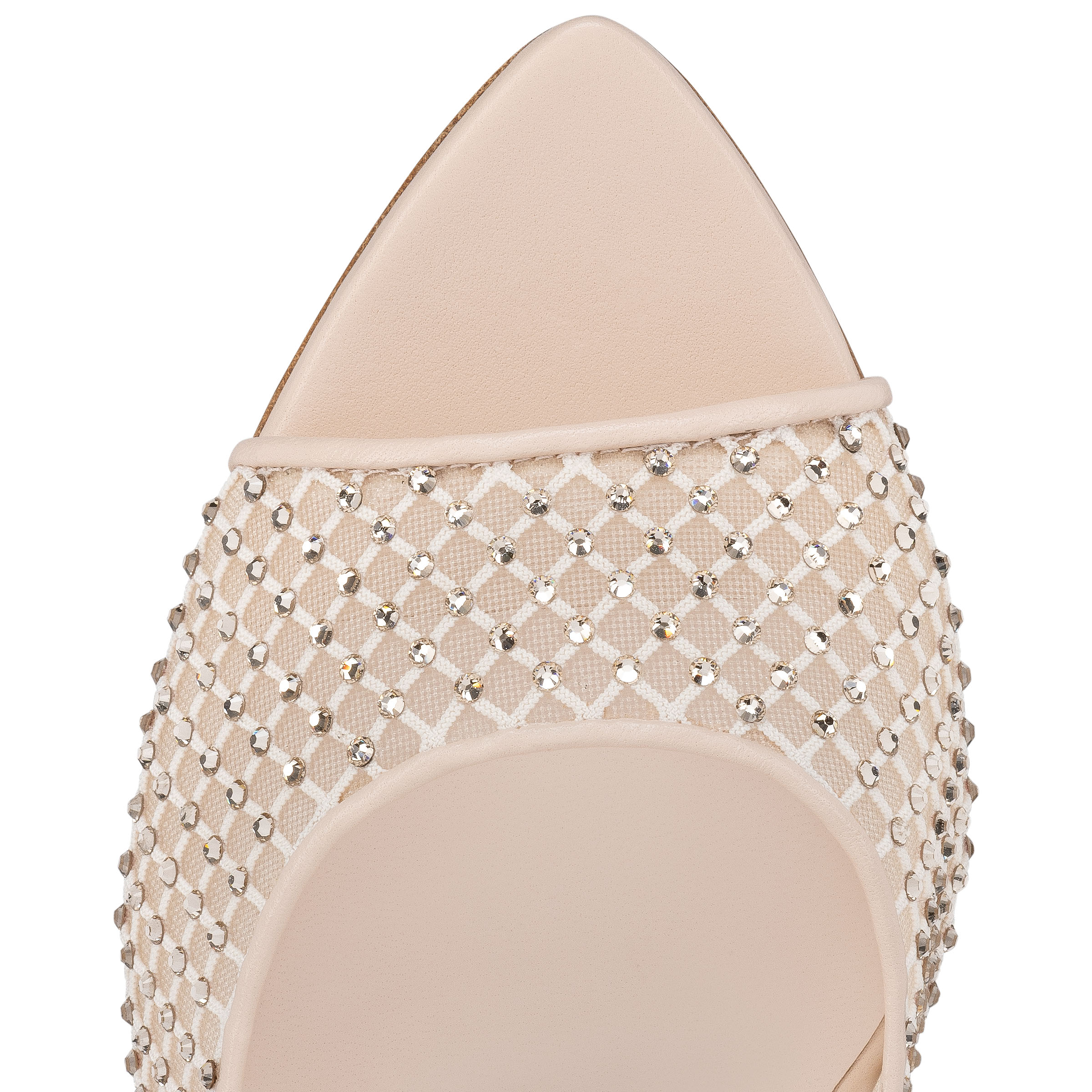 Apostropha Mule Mesh Strass