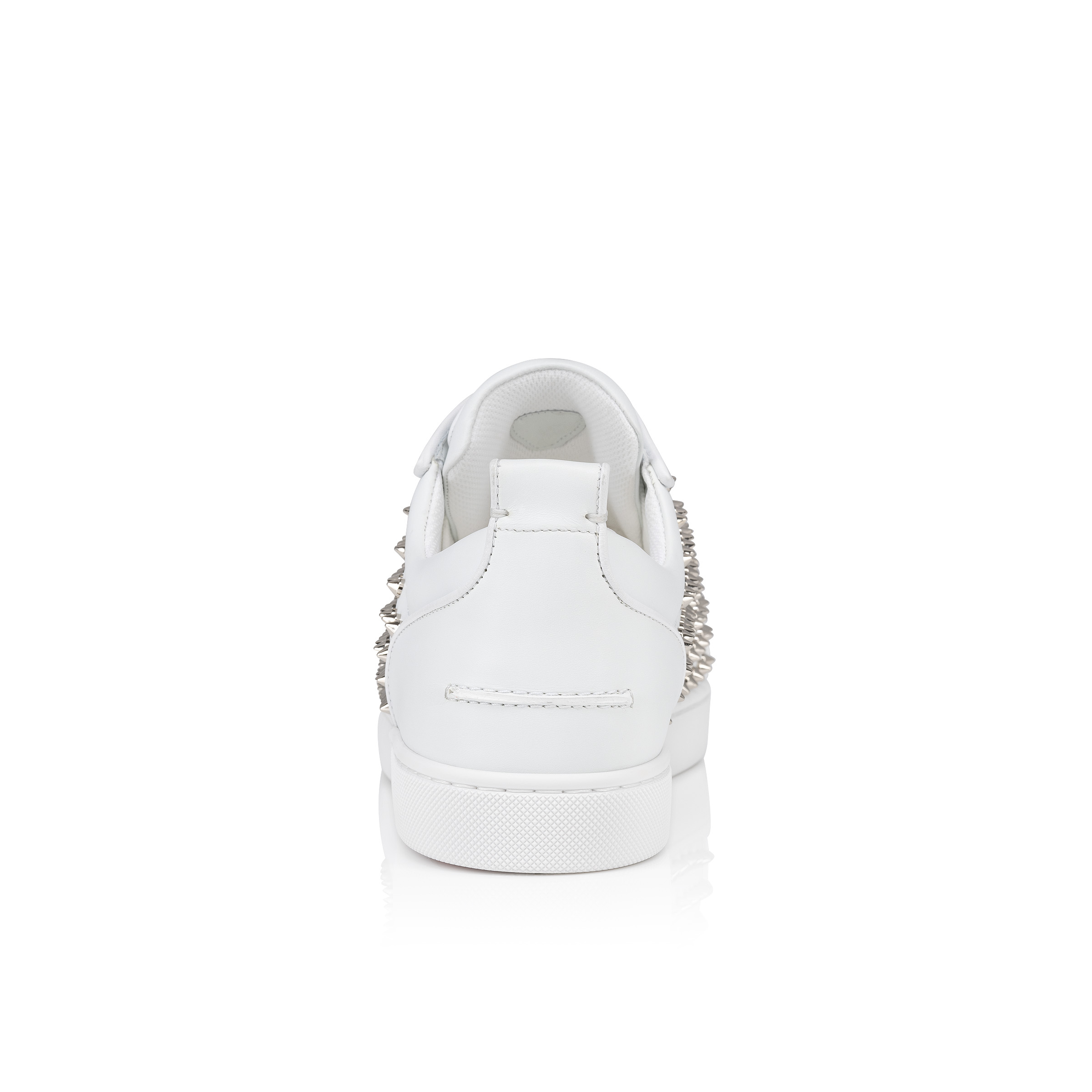 Louis Spikes Junior Sneakers Calf leather and spikes White Men Christian Louboutin United States