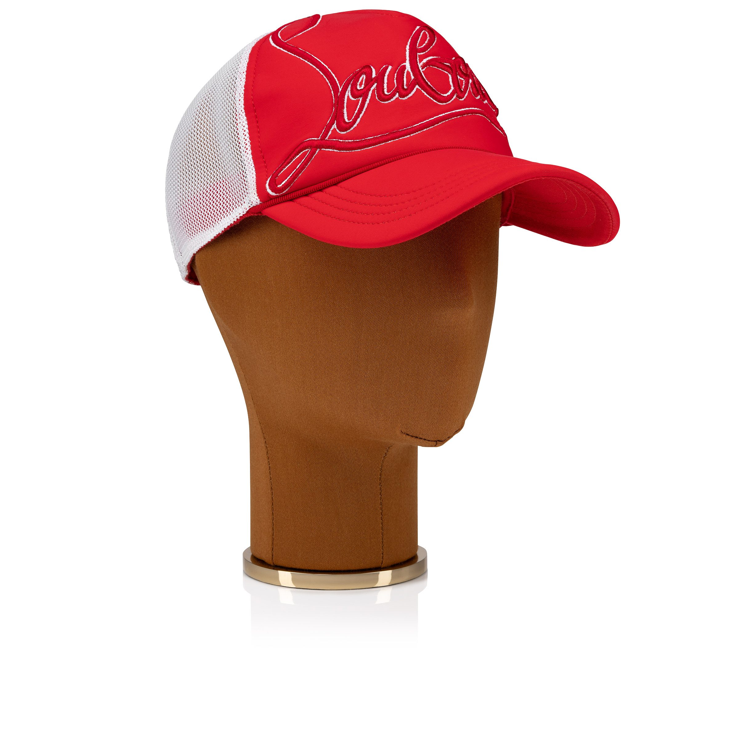 【関税込み】Christian Louboutin Hats Mooncrest - Baseball cap - Canva - Black - Christian