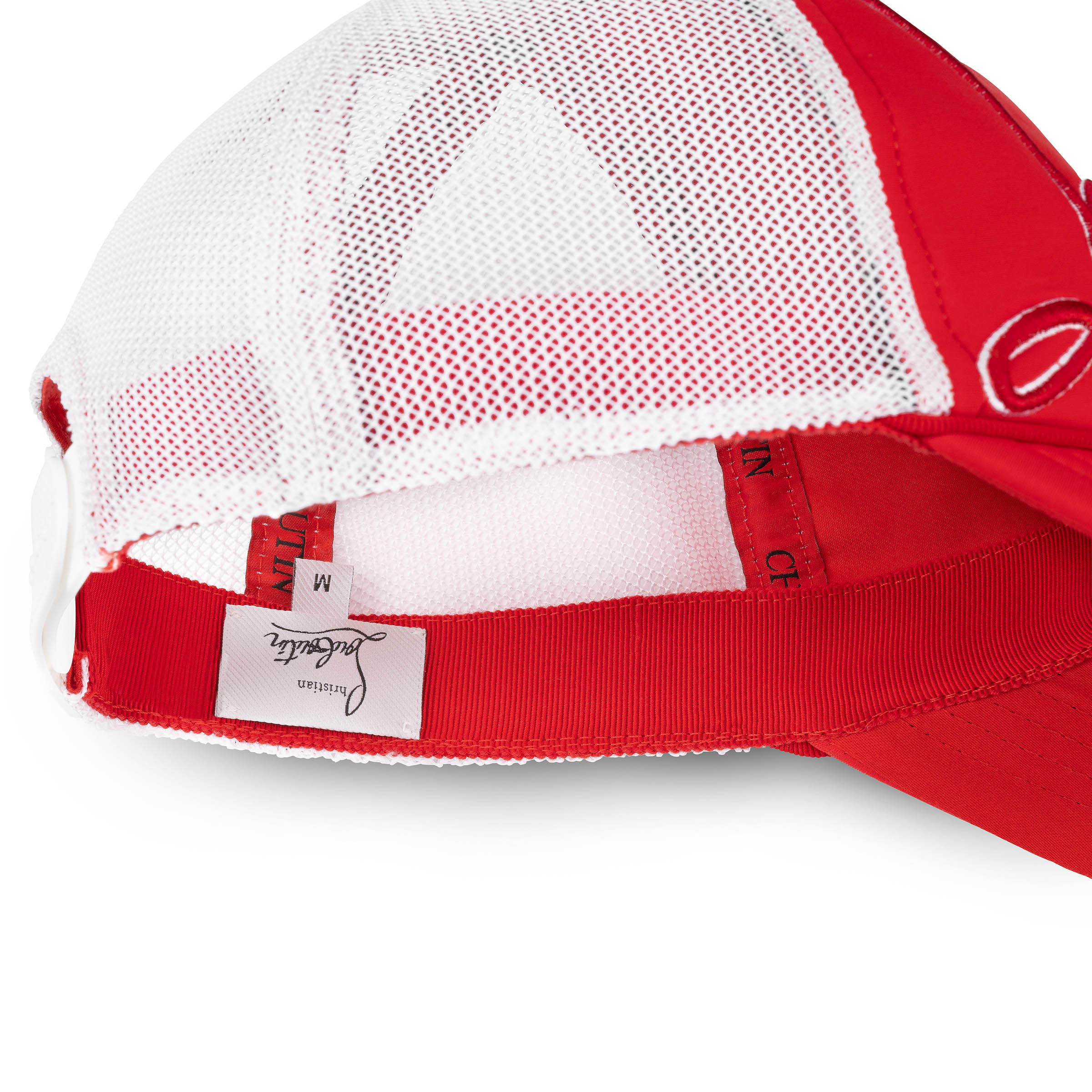 ハット Christian Louboutin Hats Mooncrest Stones - Baseball cap - Cotton and spikes - Black
