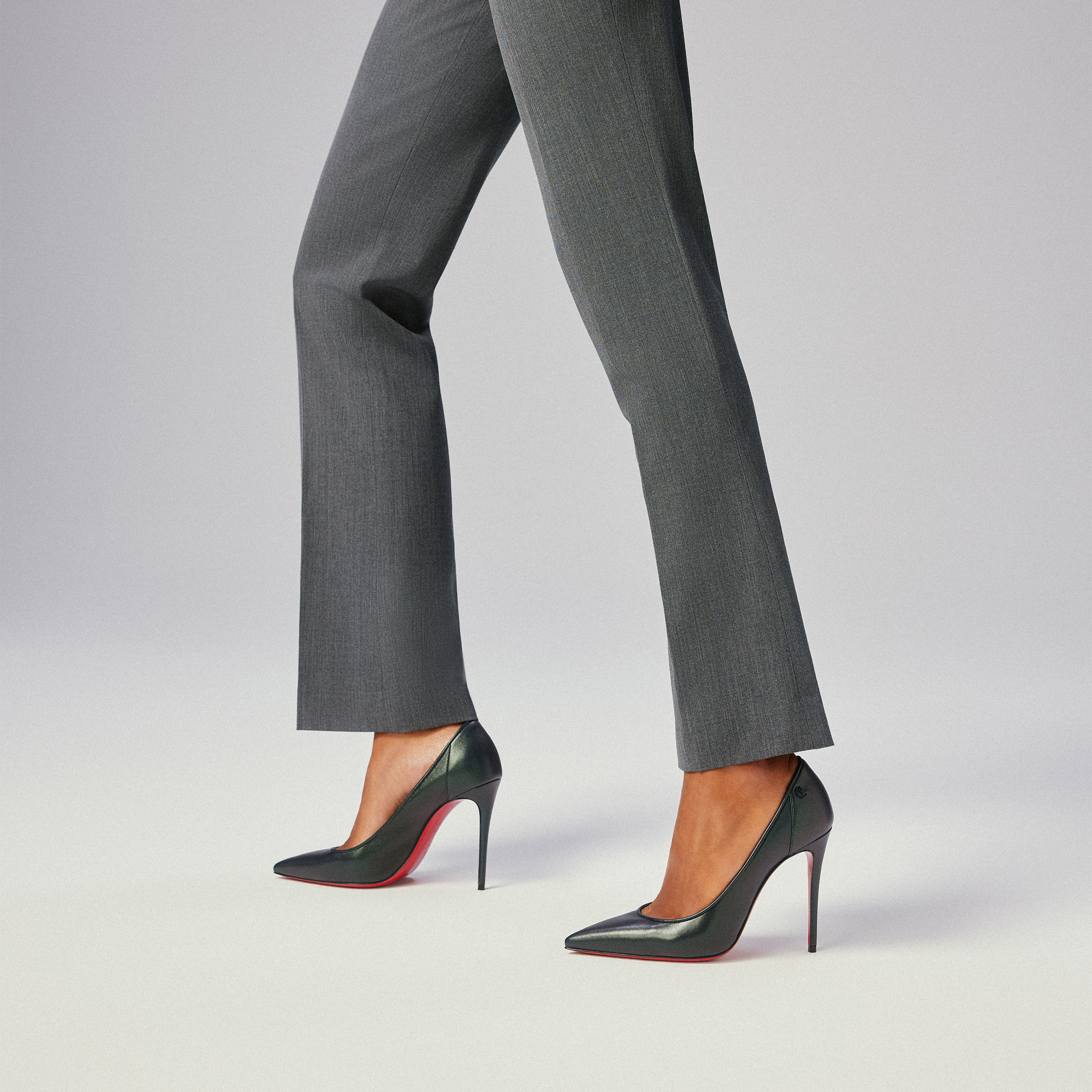 パンプス Christian Louboutin Sporty Kate 100 Sporty Kate - 100 mm Pumps - Lamb nappa leather - Black