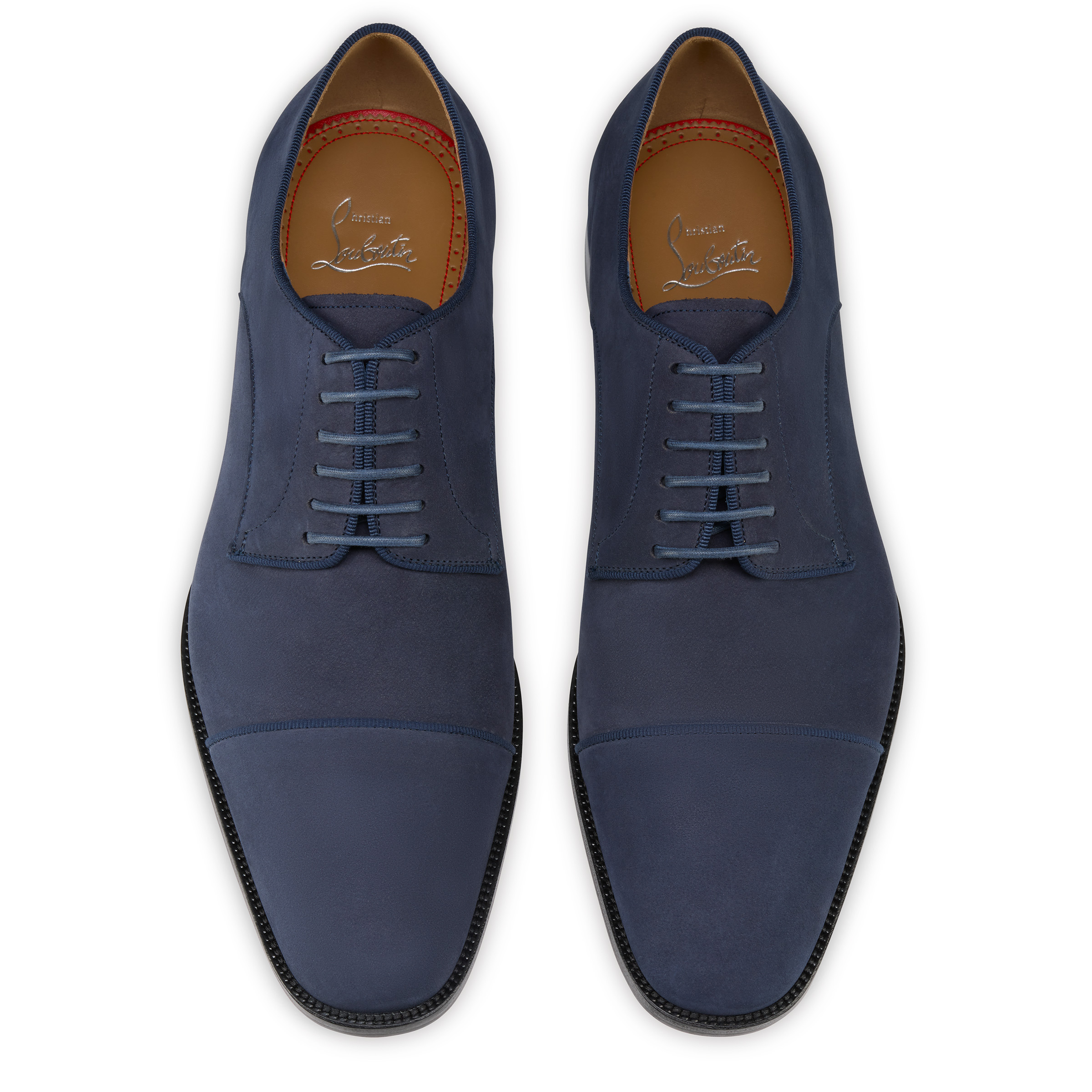 ドレスシューズ・革靴・ビジネスシューズ Christian Louboutin Top 5 Derby Shoes Christian Louboutin Top 5 Leather Derby Shoes | Black | FARFETCH