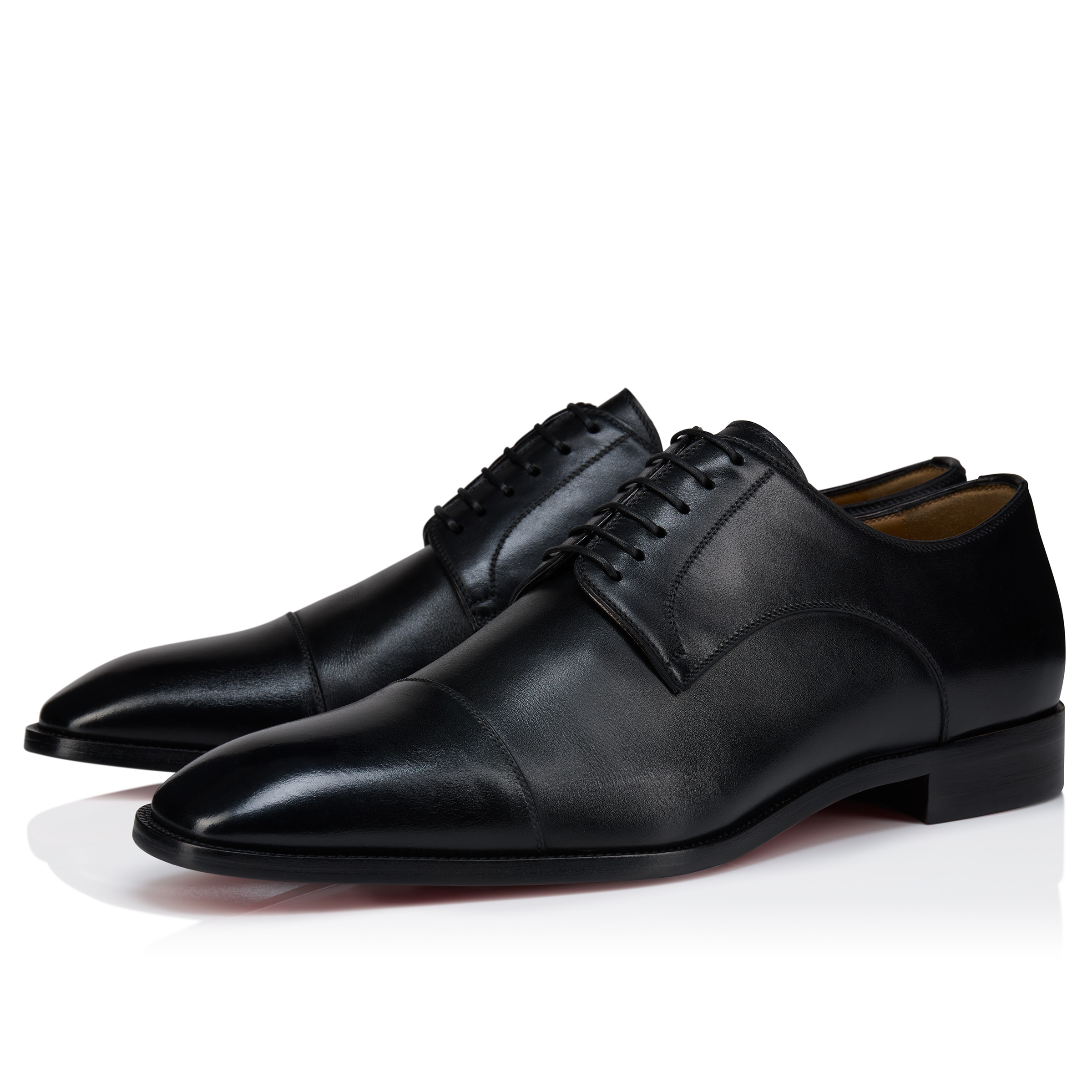 Top 5 - Derbies - Calf leather - Black - Men - Christian Louboutin
