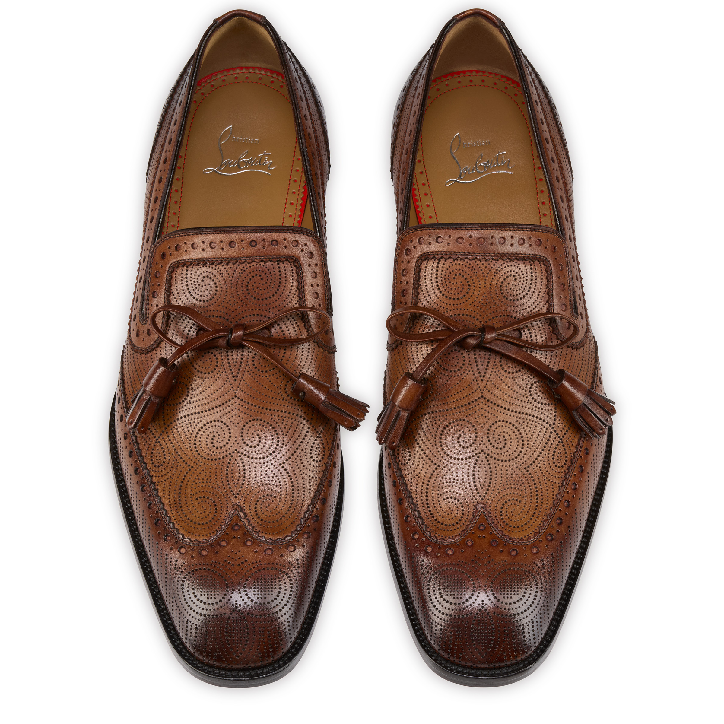 Grave Moc - Loafers - Patinated calf leather - Havane - Men