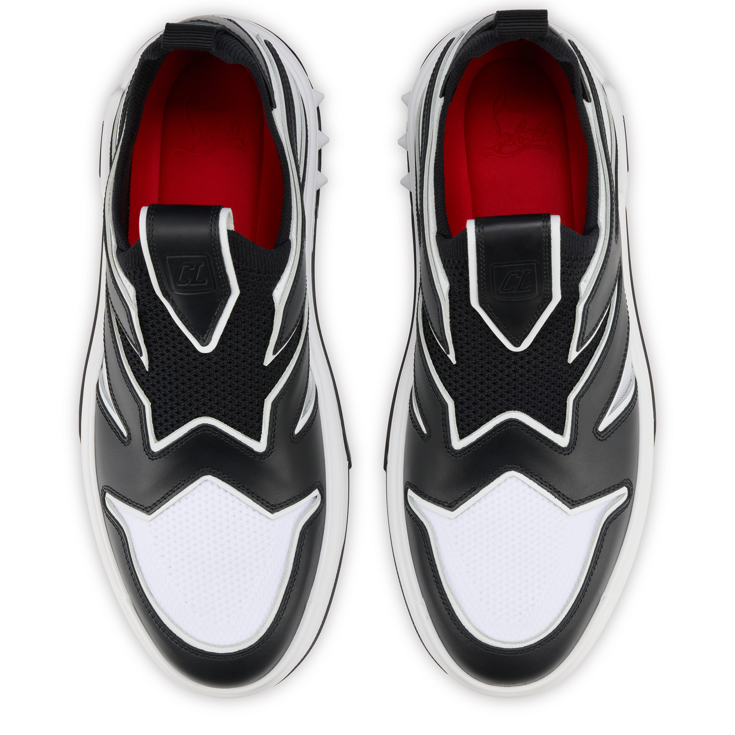 Christian Louboutin☆アストロフラッシュ Astroflash - Sneakers - Calf leather and mesh - Black - Men