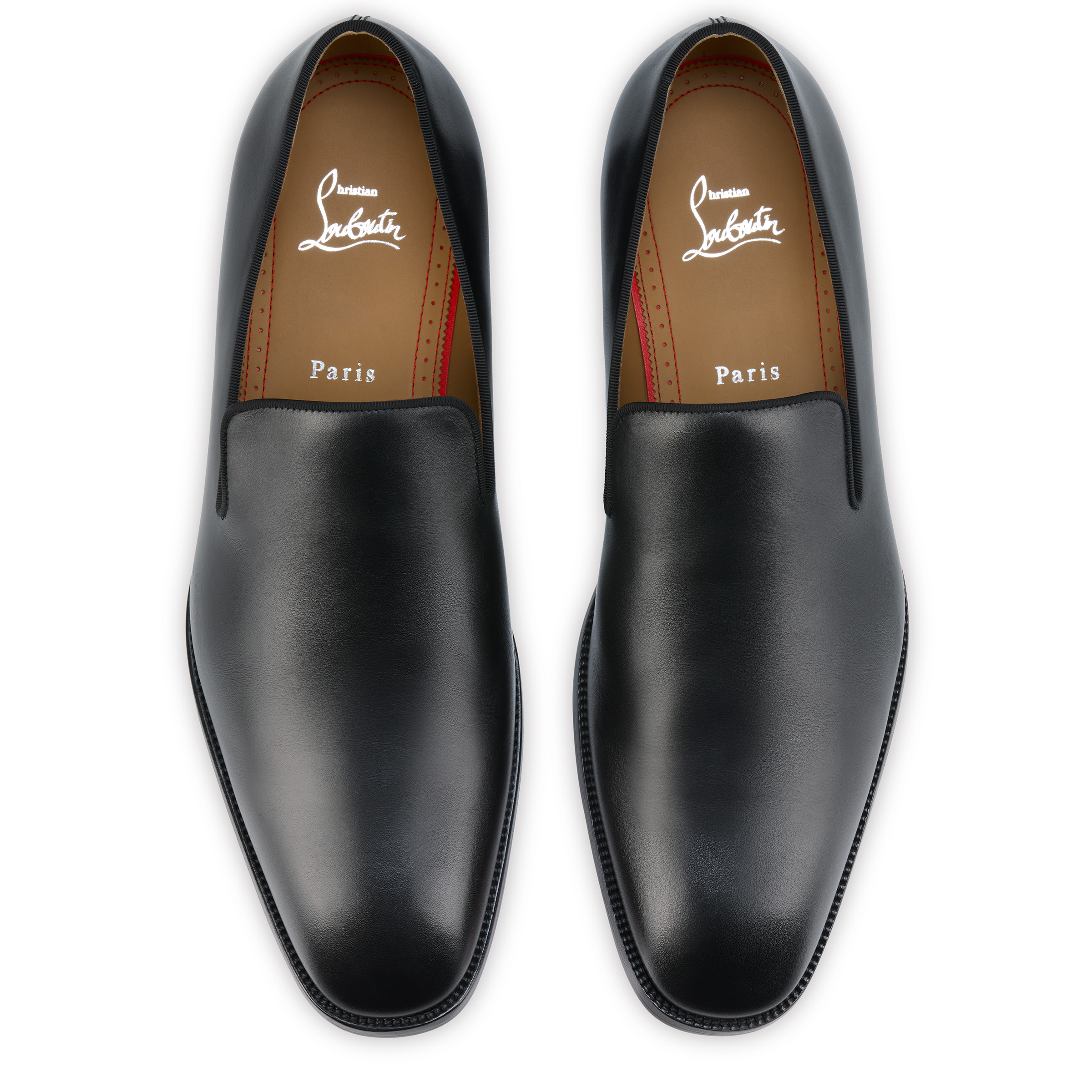 Danny Flex - Loafers - Calf leather - Black - Men - Christian