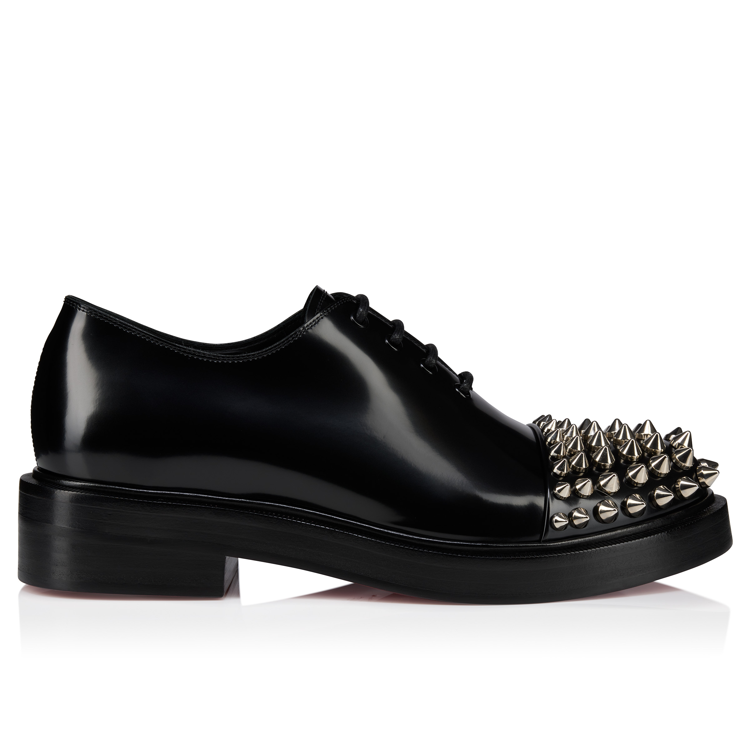 DT Pistols - Oxfords - Abrasivato calf leather and spikes