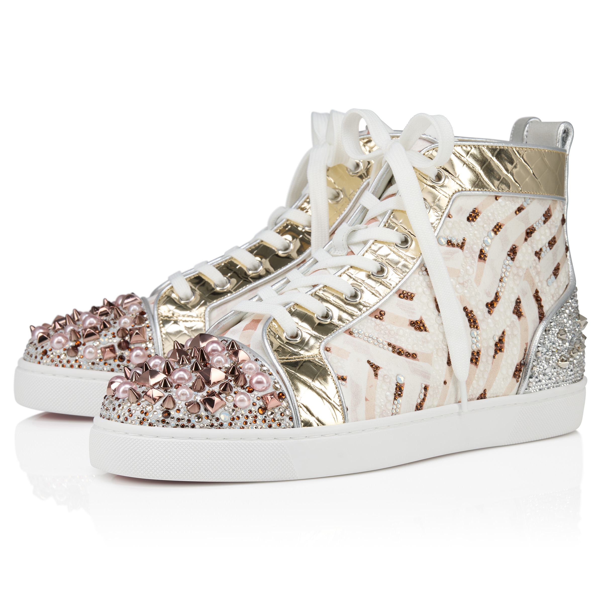 Louis No Limit Gaagal - High-Top Sneakers - Suede and Gaagal