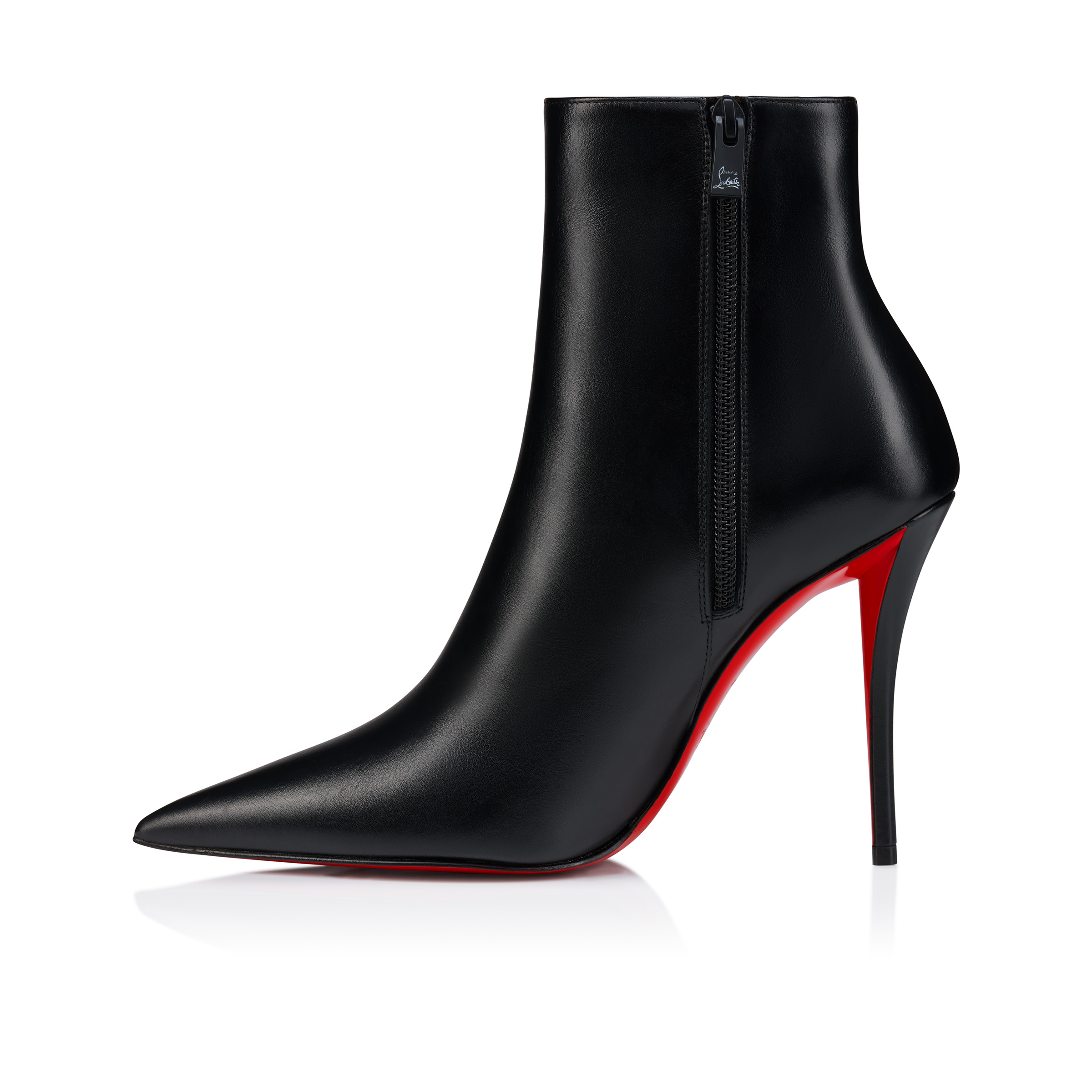 Miss Z Booty - 100 mm Low boots - Calf leather - Black
