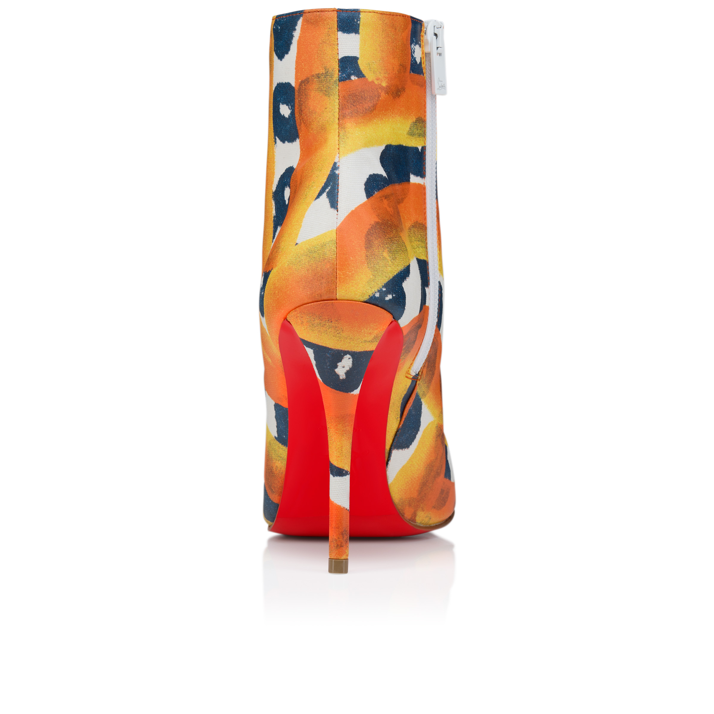 ブーツその他 Christian Louboutin Miss Z booty Miss Z Booty - 100 mm Low boots - Gaagal coated canvas