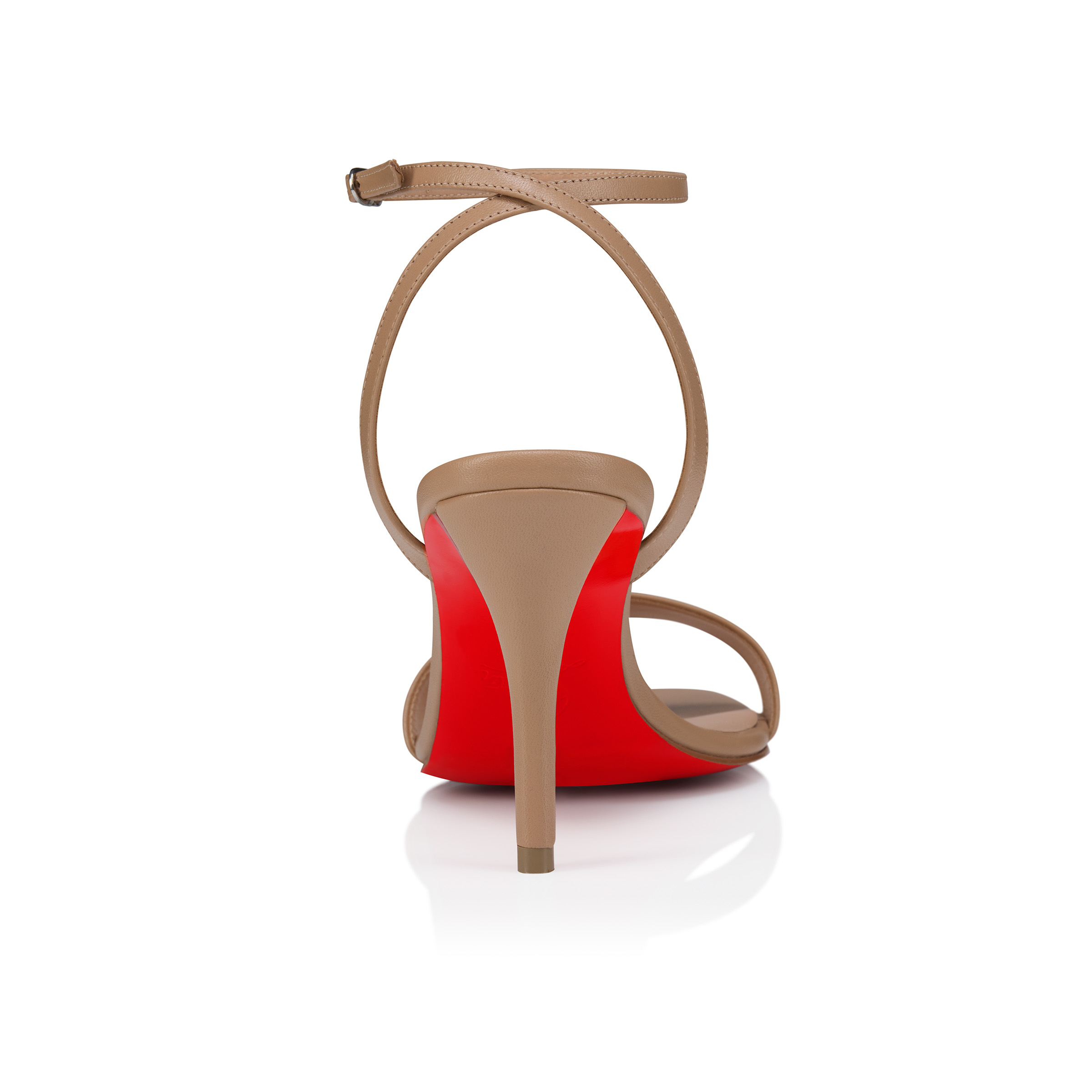 Miss Z Sandal - 80 mm Strappy sandals - Lamb nappa leather - Blush